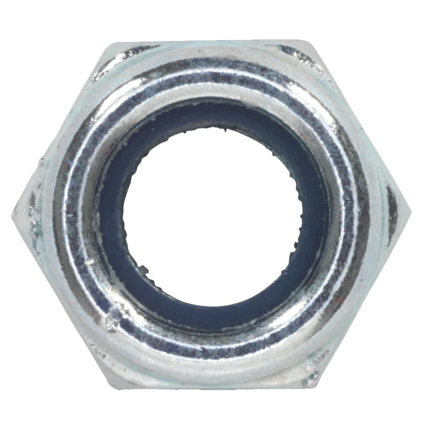 Sealey Nylon Locknut M6 Zinc Pack of 100 NLN6
