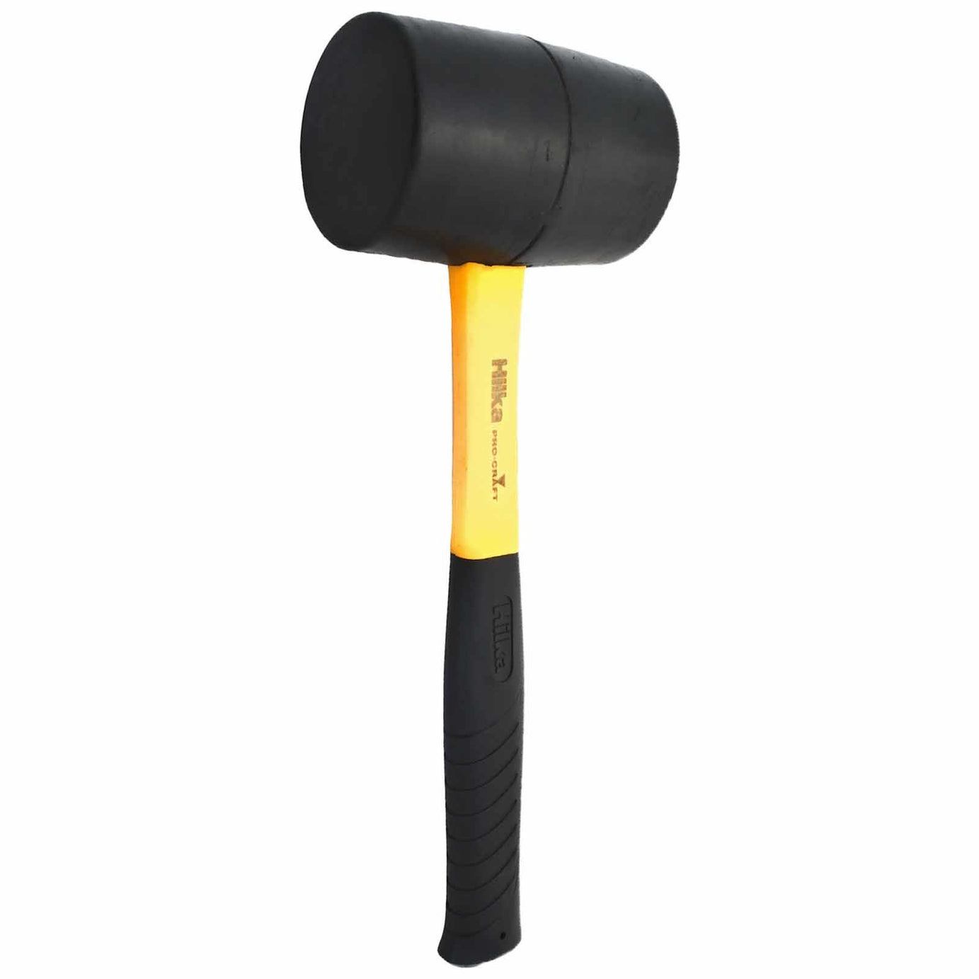 black rubber mallet