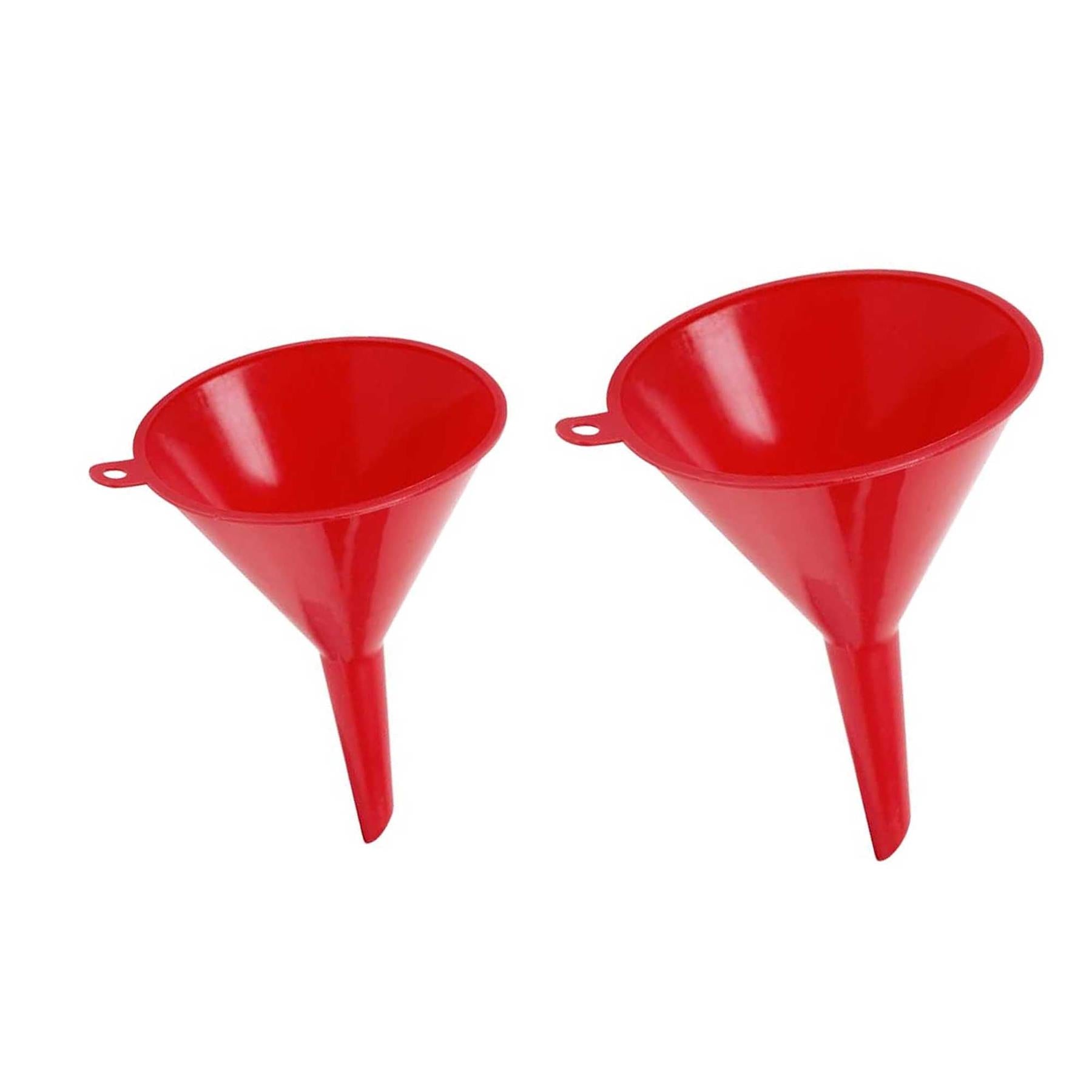 Sealey Small Funnel Set 4pc Economy Fixed Spout