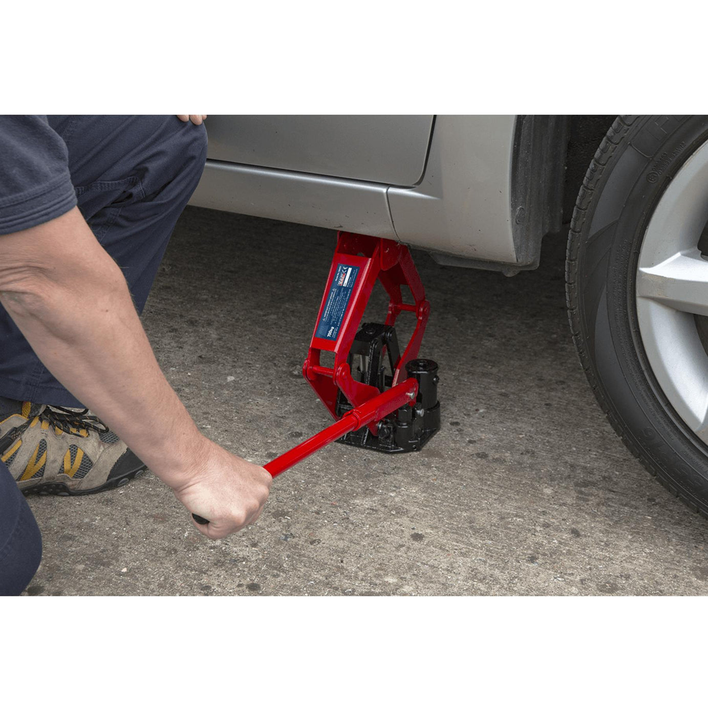 Sealey Hydraulic Scissor Jack 700kg