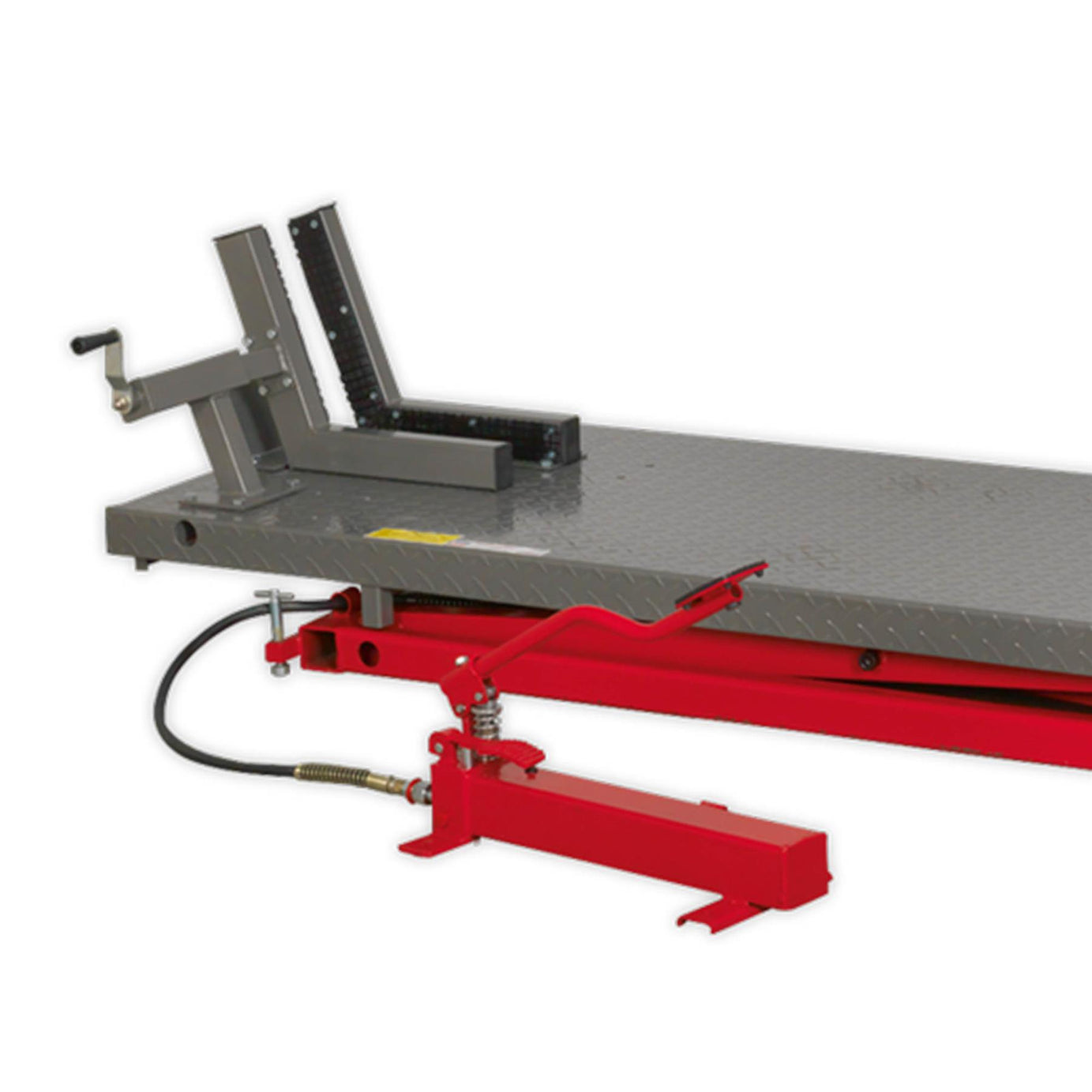 Sealey Motorcycle Lift 680kg Capacity Heavy-Duty Air/Hydraulic