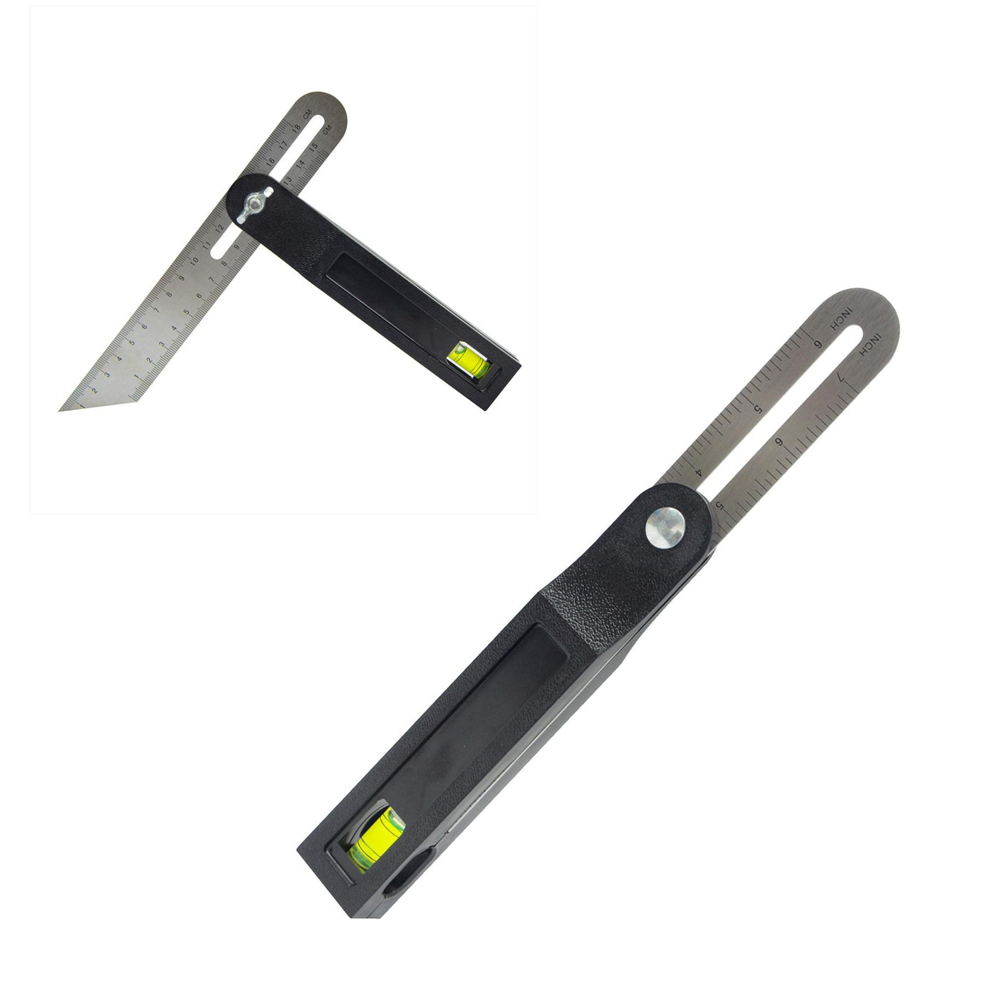 ADJUSTABLE BEVEL LEVEL SLIDING CARPENTERS GAUGE ANGLE FINDER WOOD MARKING TOOL
