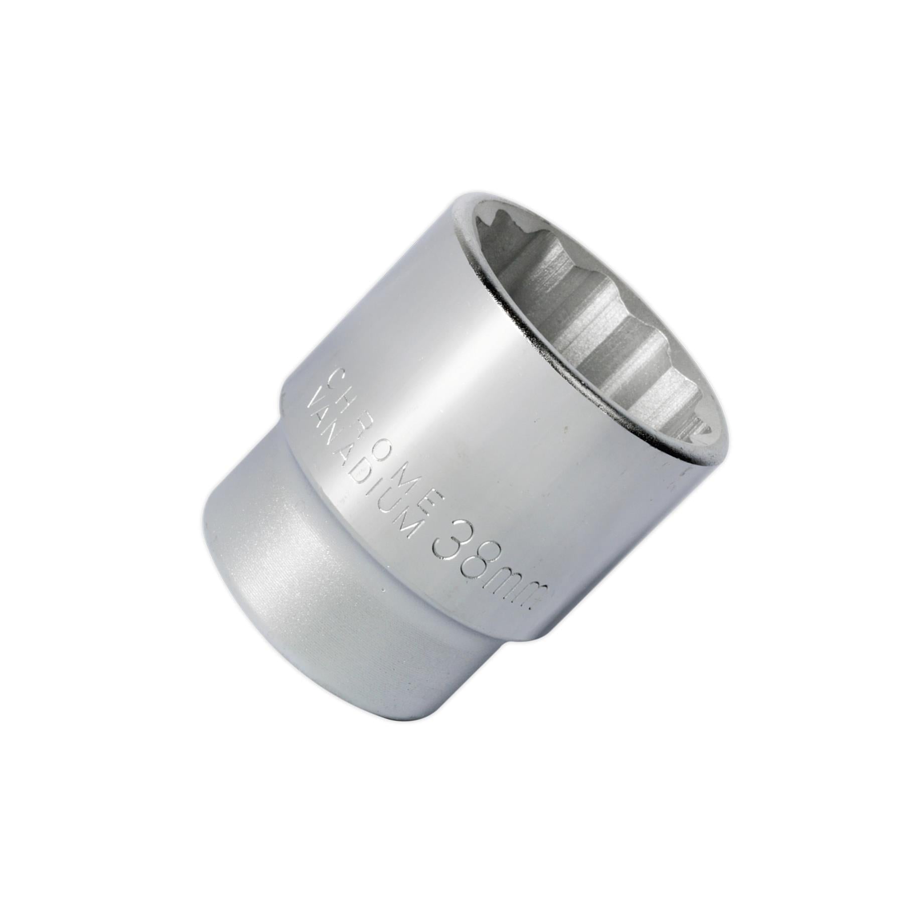Sealey WallDrive Socket 38mm 3/4"Sq Drive