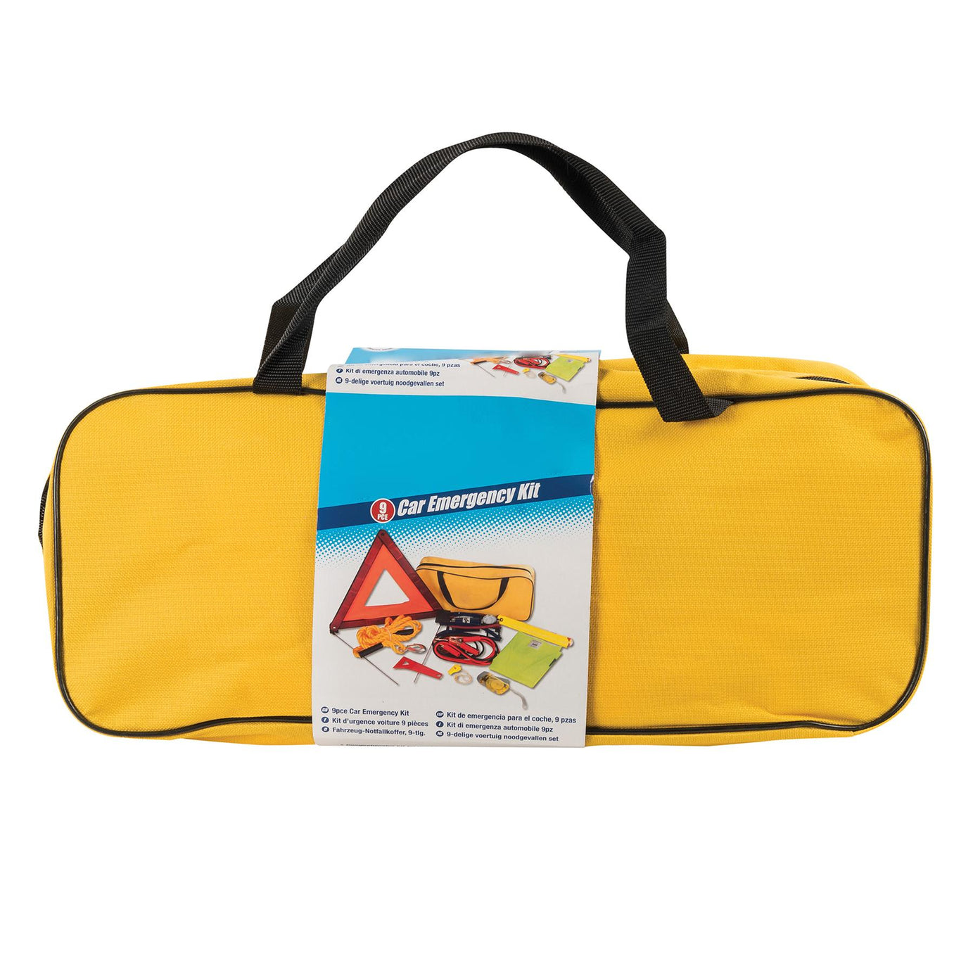 Emergency Breakdown Road Safety Kit Vehicle - 2M Jump Leads Copper-Coated Clamps