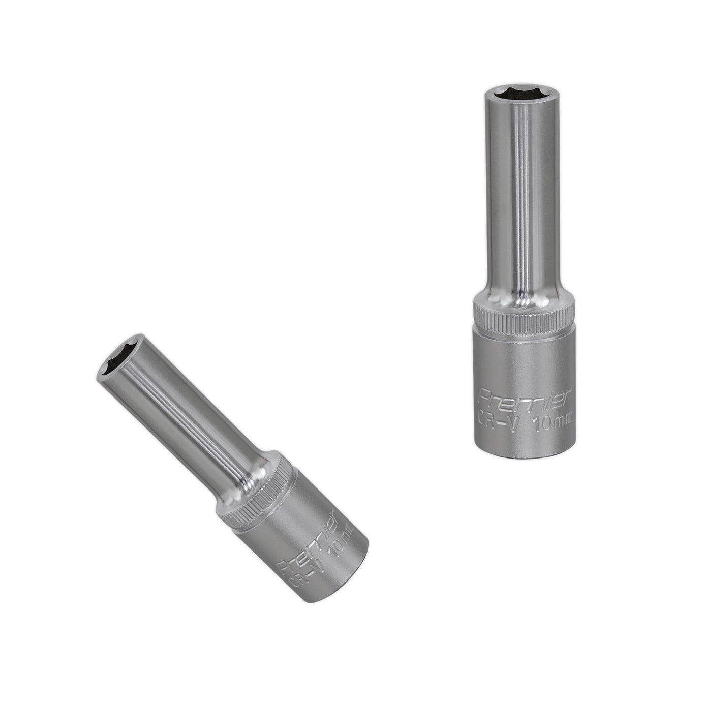Sealey WallDrive Socket 10mm Deep 1/2"Sq Drive Chrome Vanadium Steel