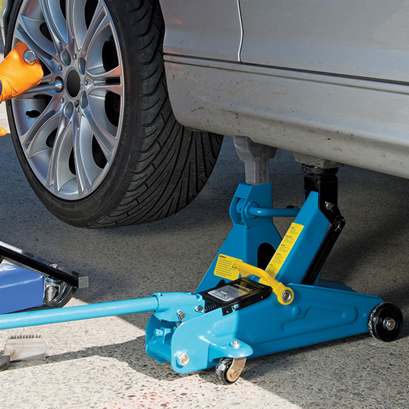 3 Tonne Axle Stand Set 2Pce Car Jack Garage Tools Ratchet Action Quick Adjust