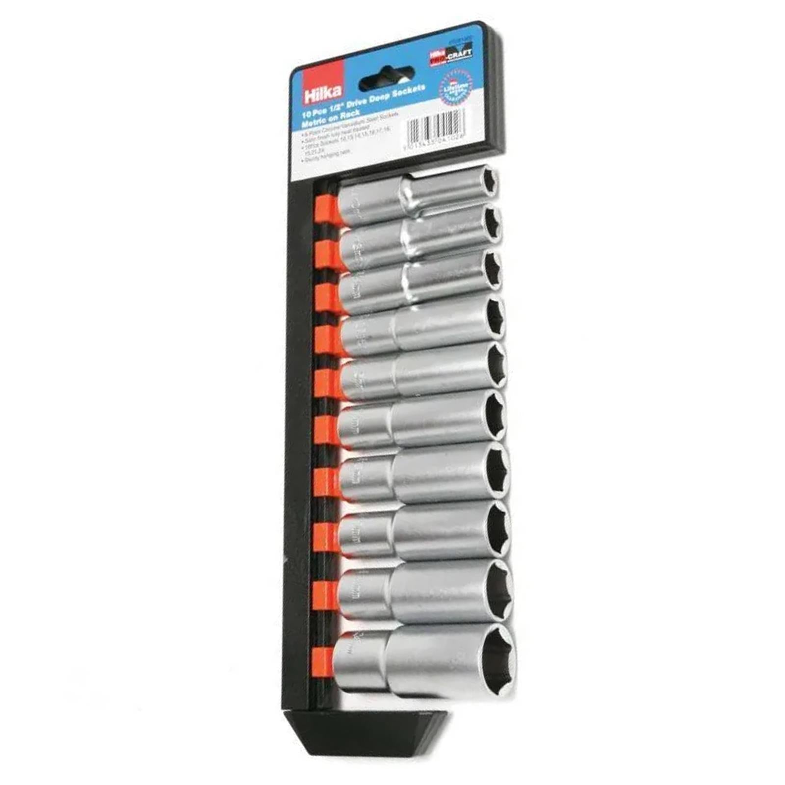Hilka 1/2" Drive Deep Sockets Metric