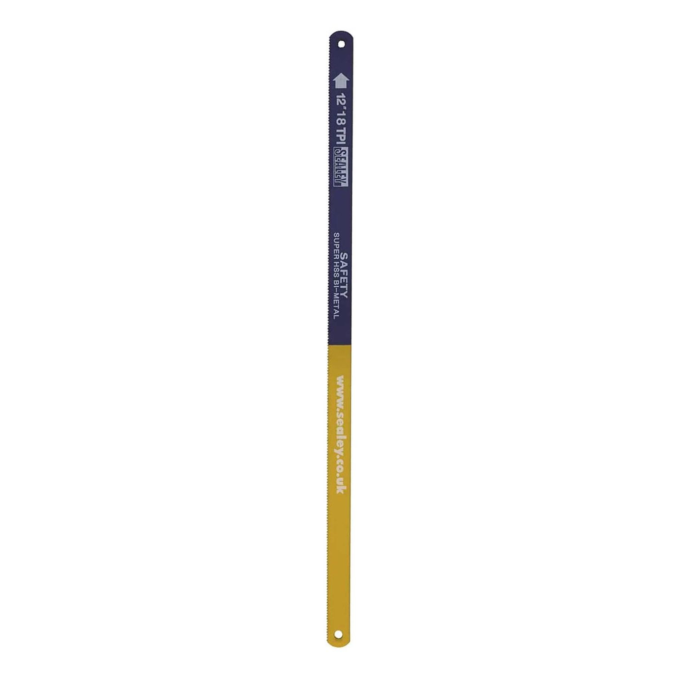 Sealey Hacksaw Blade 300mm HSS Bi-Metal 18tpi Pack of 5