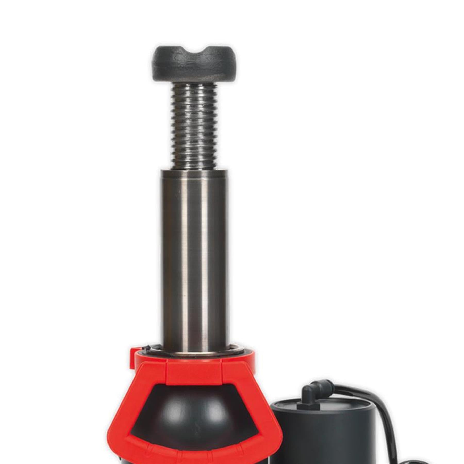 Sealey Bottle Jack 20tonne Manual/Air Hydraulic Safety Overload Valve