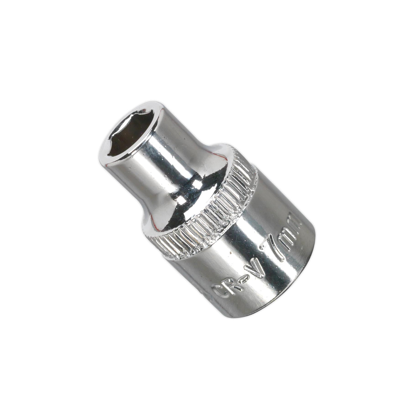 Sealey WallDrive Socket 7mm 3/8"Sq Drive Fully Polished