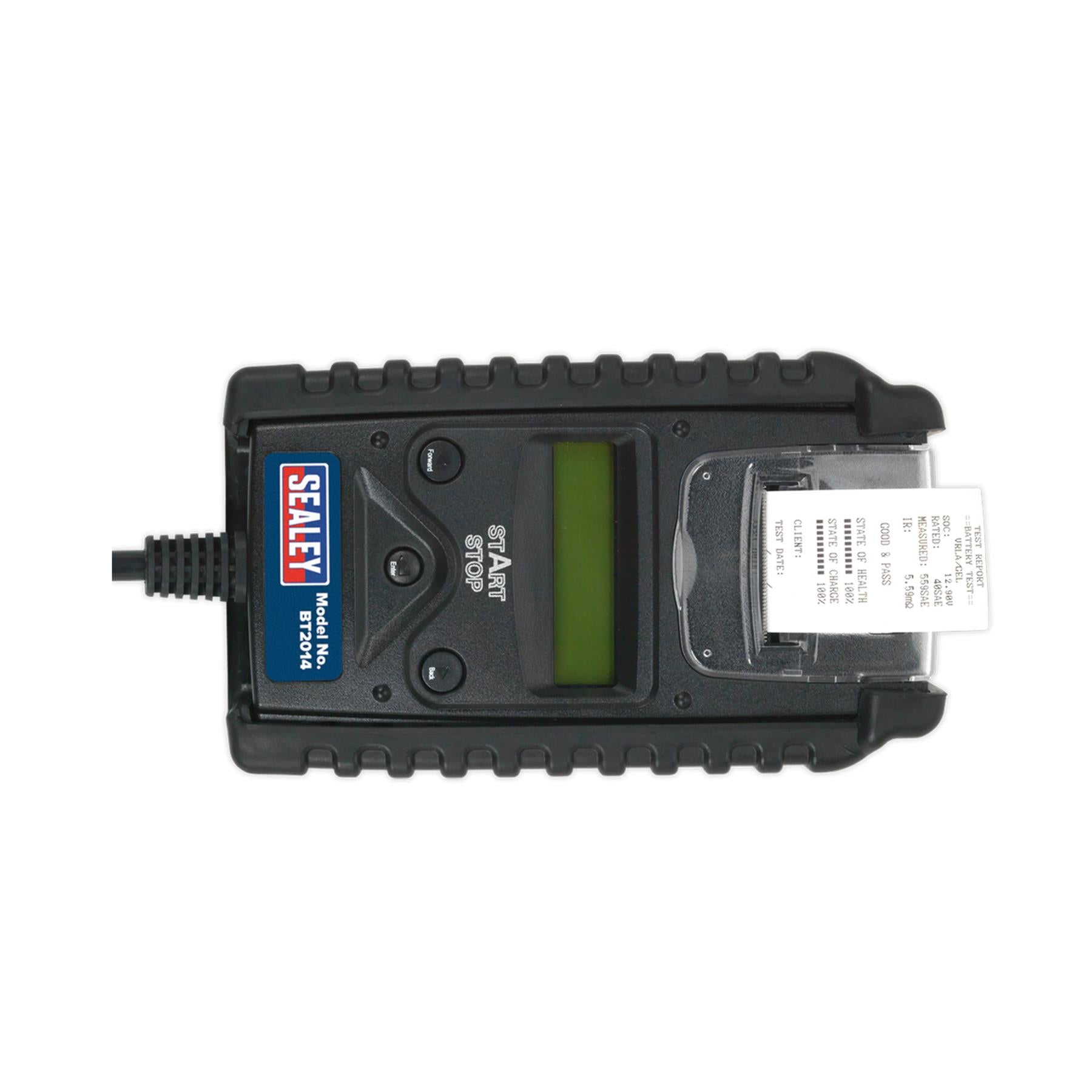 Sealey Digital Start/Stop Battery & Alternator Tester with Printer
