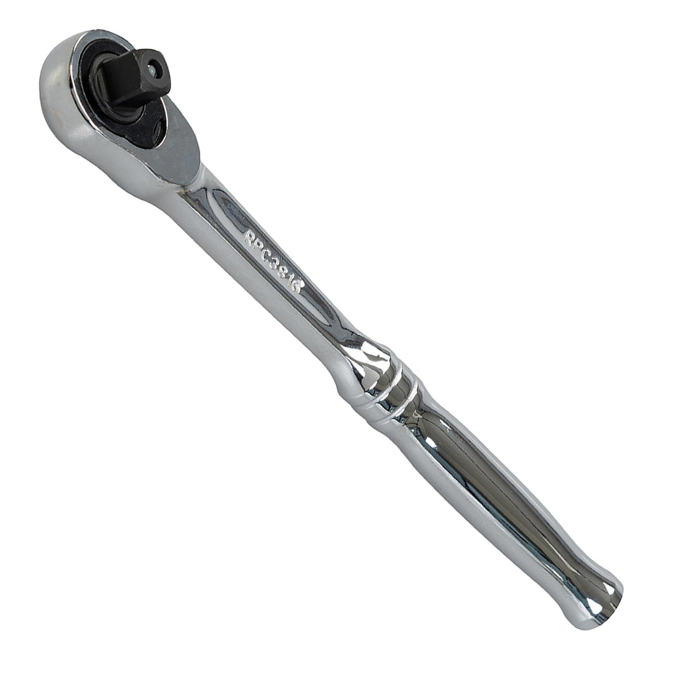 King Dick Full Chrome Reversible Ratchet SD 60 Teeth 3/8" Spanner