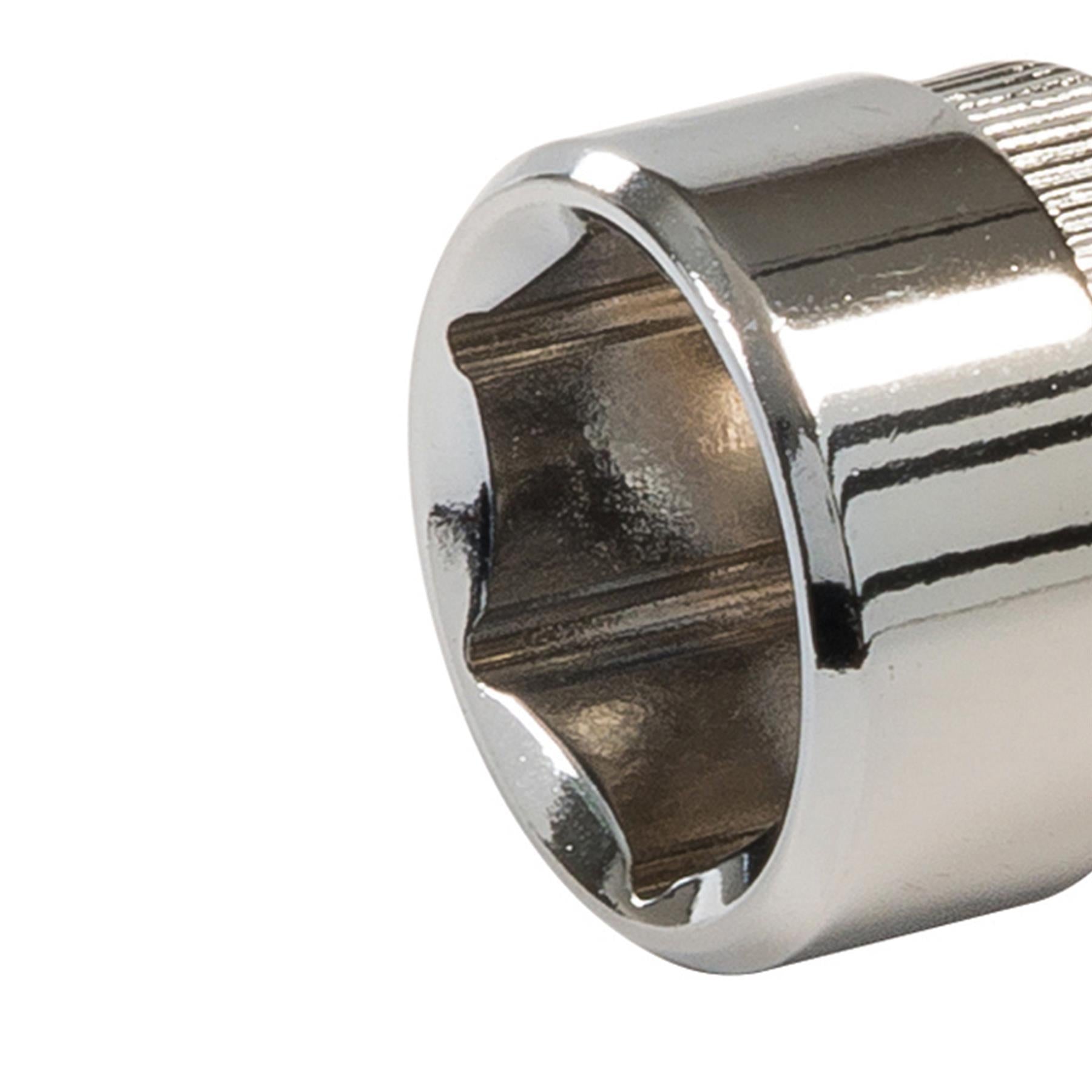 Socket 3/8" Drive Metric Hex Square 18mm Individual Hex Polished Crv Tool