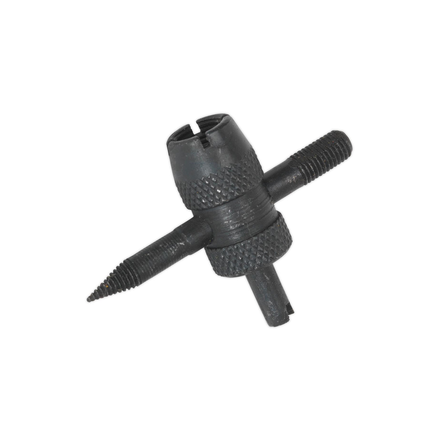 Sealey Tyre Valve Service Tool Phosphate Finish With Knurled Body