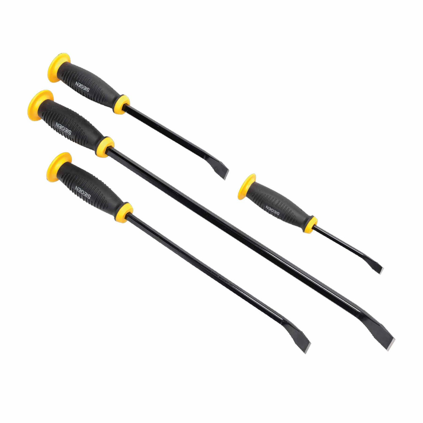 Sealey Pry Bar Set with Hammer Cap 4pc