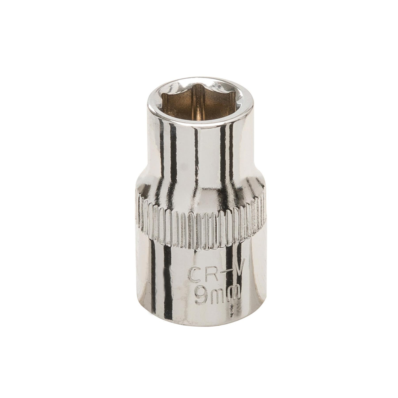 Socket 3/8" Drive Metric Hex Square 9mm Individual Hex Polished Crv Tool