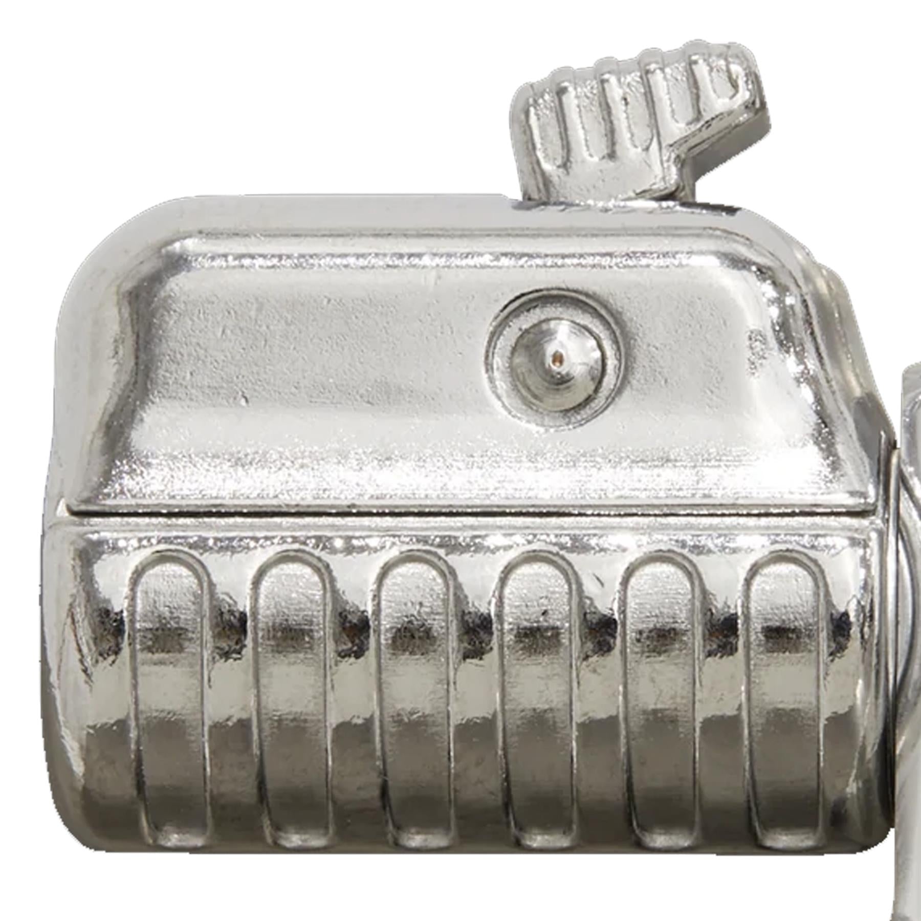 Sealey 90 Angled Swivel Tyre Inflator Clip-On Connector 1/4"BSP(F)