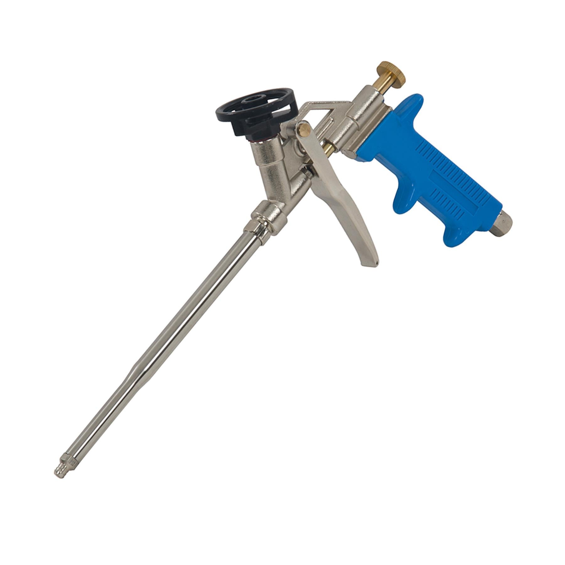 PU Foam Applicator Gun 200mm corrosion resist steel barrel & brass nozzle PTFE