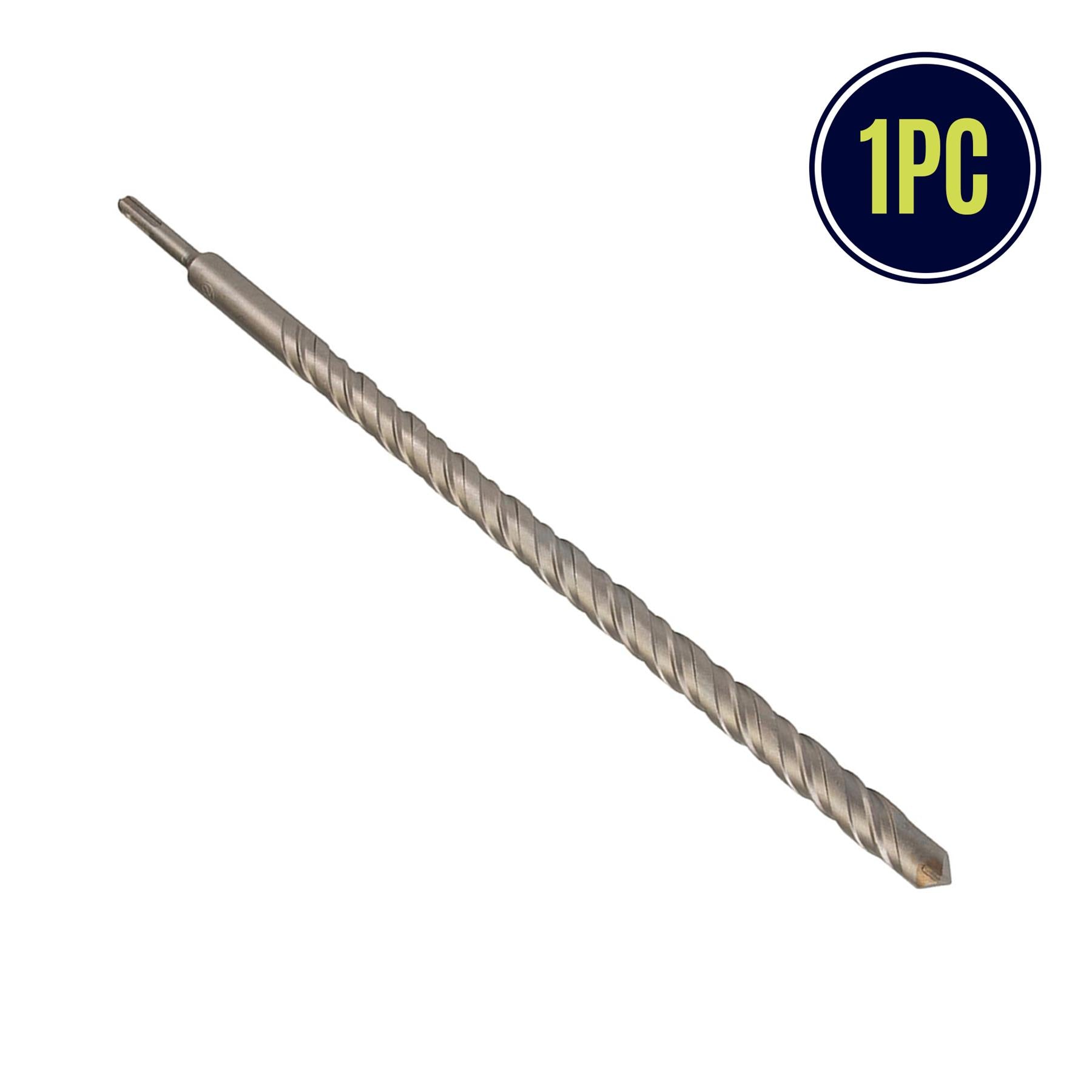 SDS+ PLUS MASONRY DRILL BIT 22 x 460mm, TUNGSTEN CARBIDE TIP, FOR STONE CONCRETE BRICK