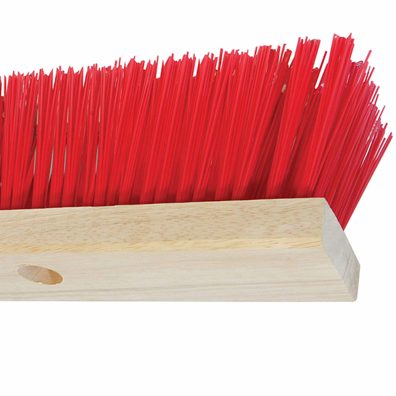 Broom Pvc 300mm (12") Indoor Outdoor Cleaning Office Home With Pvc Bristles