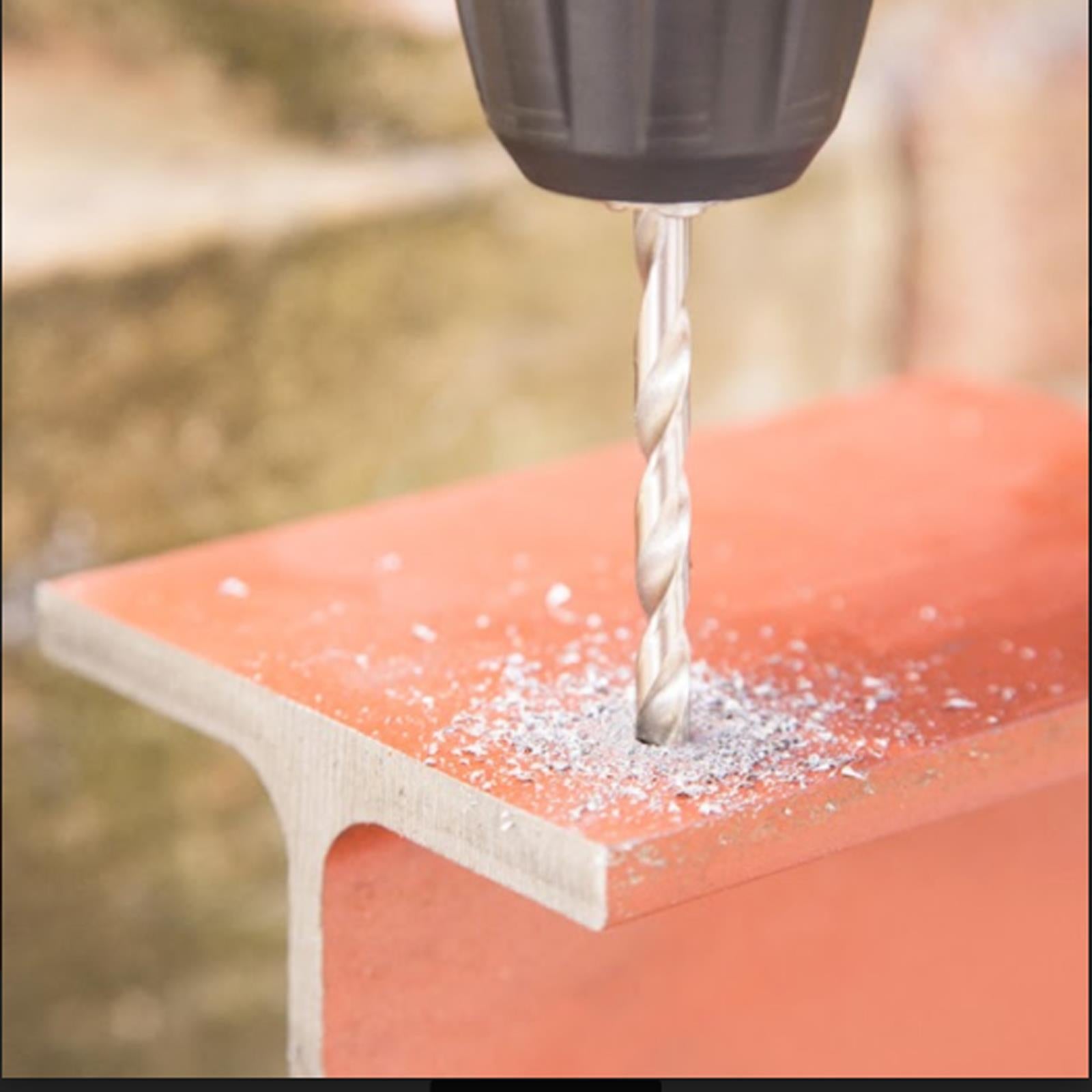 6 PCE HSS Drill Bit Set BlueSpot Tools (2 - 8mm) Wood Drill Bits