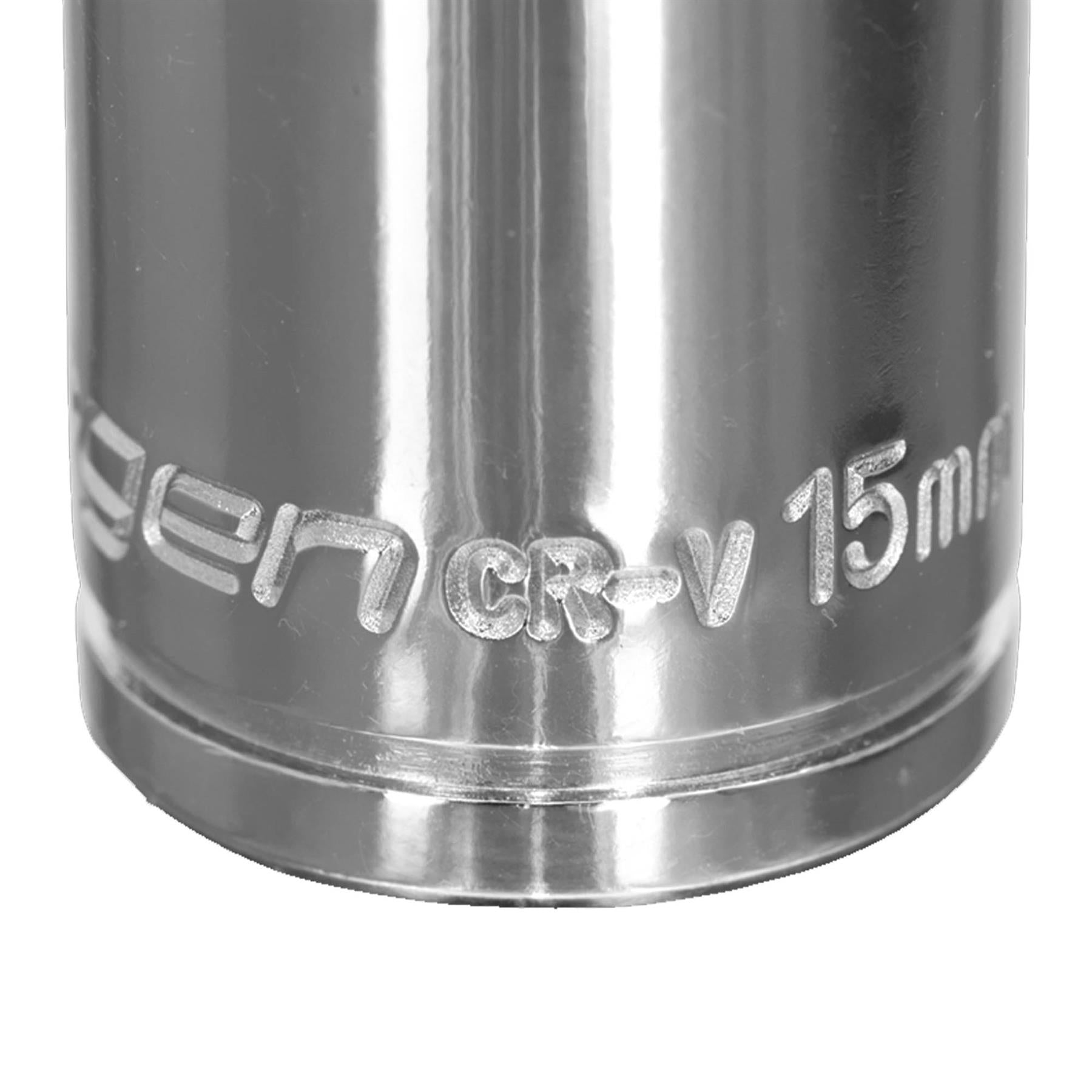 Sealey WallDrive Socket 15mm 3/8"Sq Drive