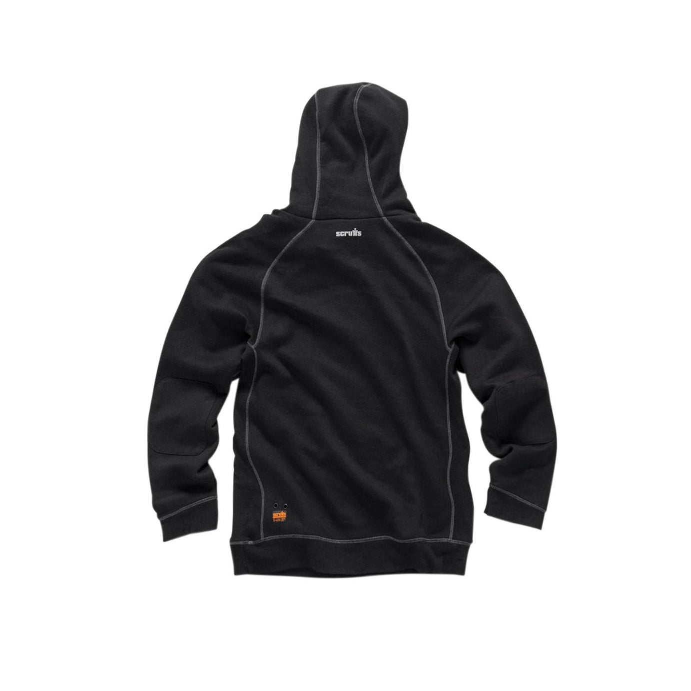 Scruffs Trade Work Hoodie Black Men's Sweatshirt XXL Hooded Jumper Workwear Top