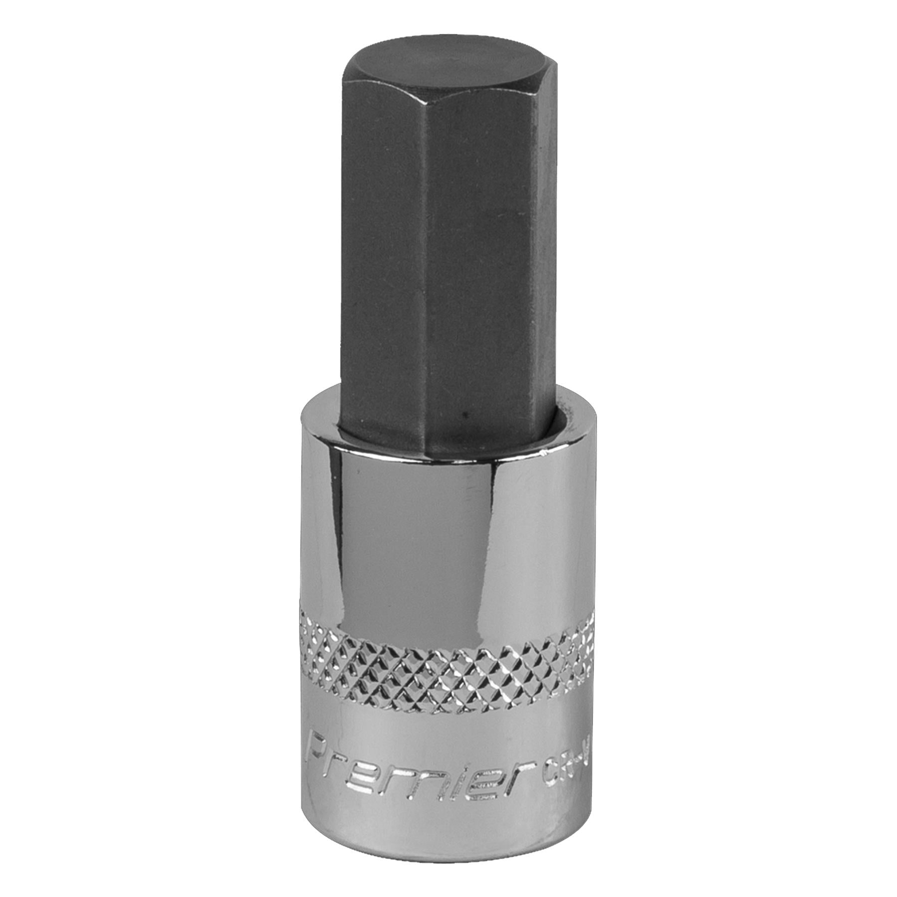 Sealey Hex Socket Bit 12mm 3/8"Sq Drive