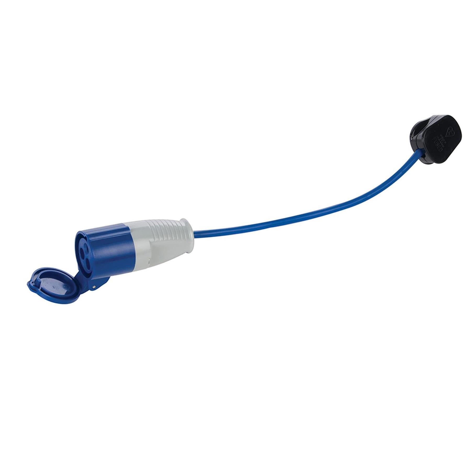 Fly Lead Converter, 13-16 A 13 A Plug To 16 A Socket Cable Length 250mm Max 250V