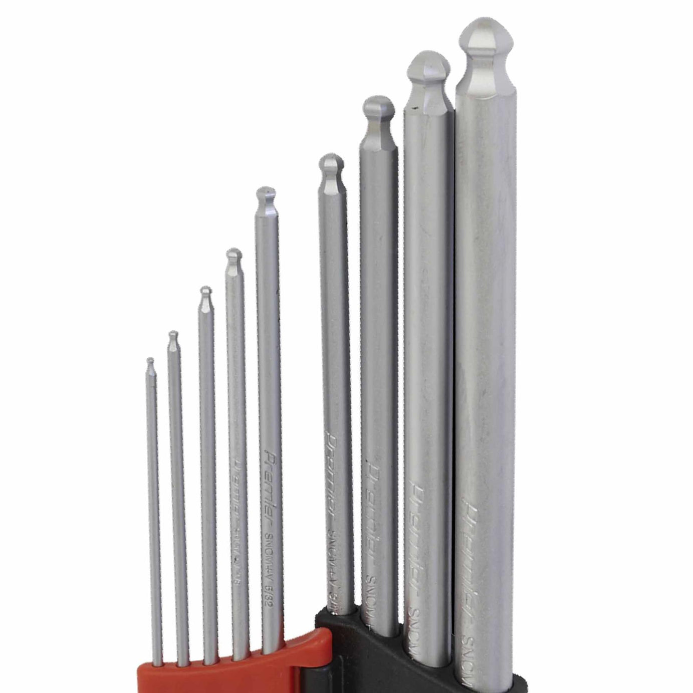 Sealey Ball-End Hex Key Set 9pc Lock-On Imperial