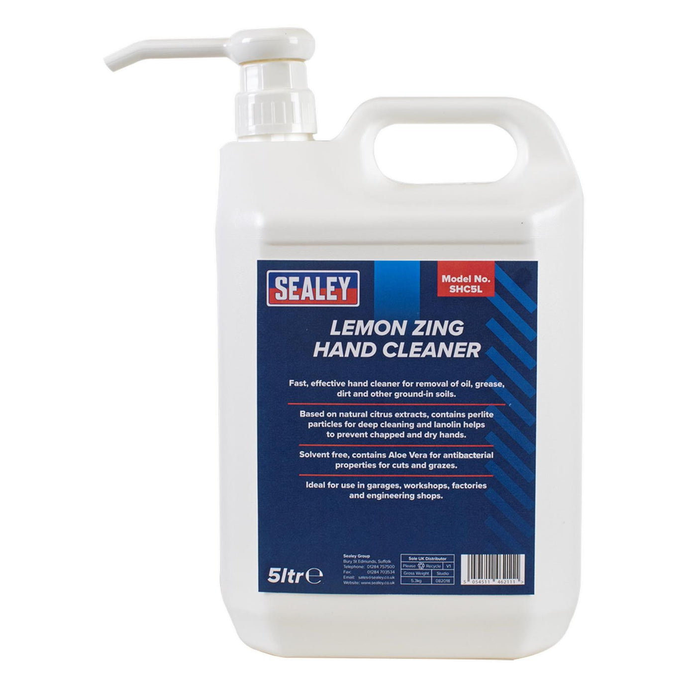 Sealey Hand Cleaner 5L Lemon Zing