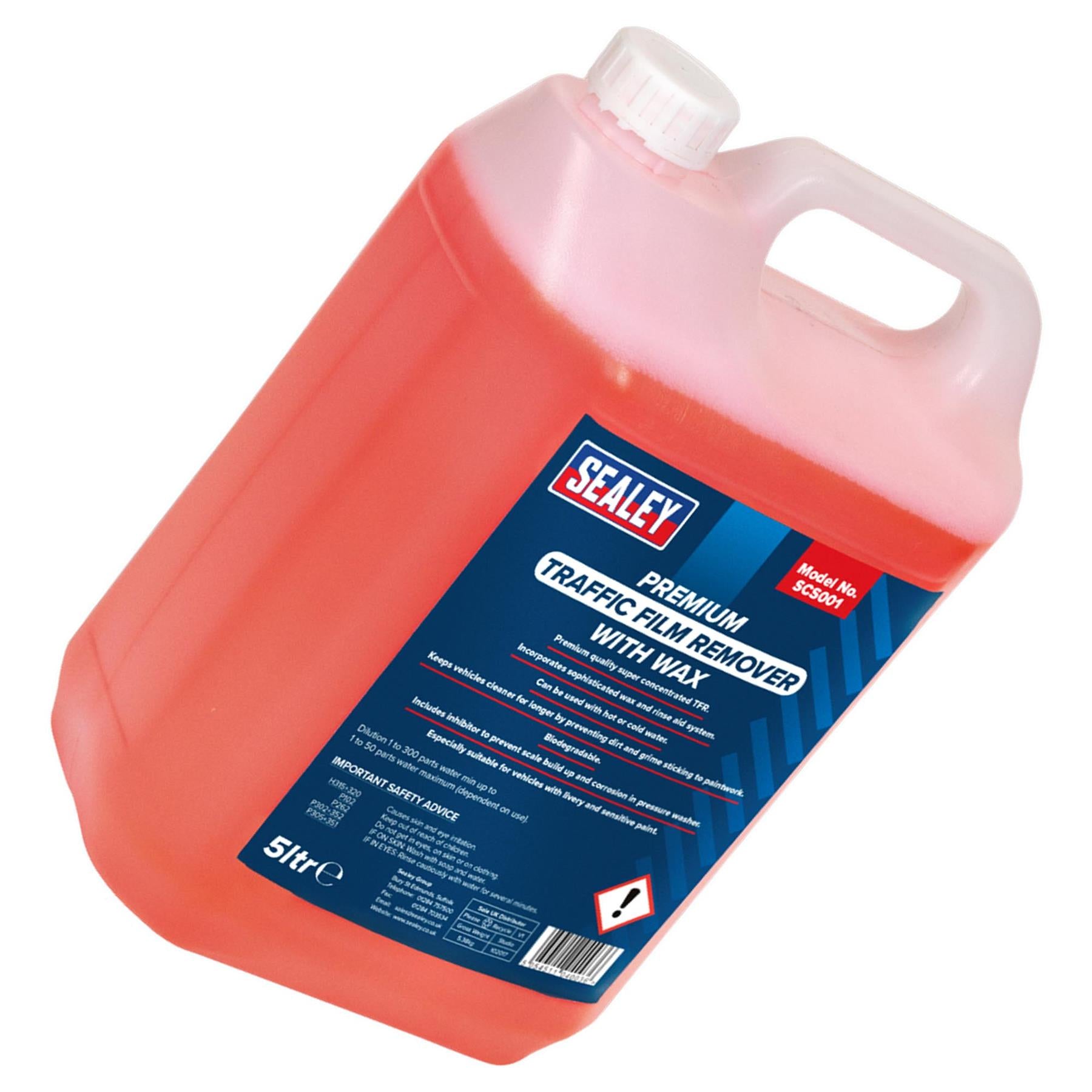 Sealey TFR Premium Detergent with Wax Concentrated 5L