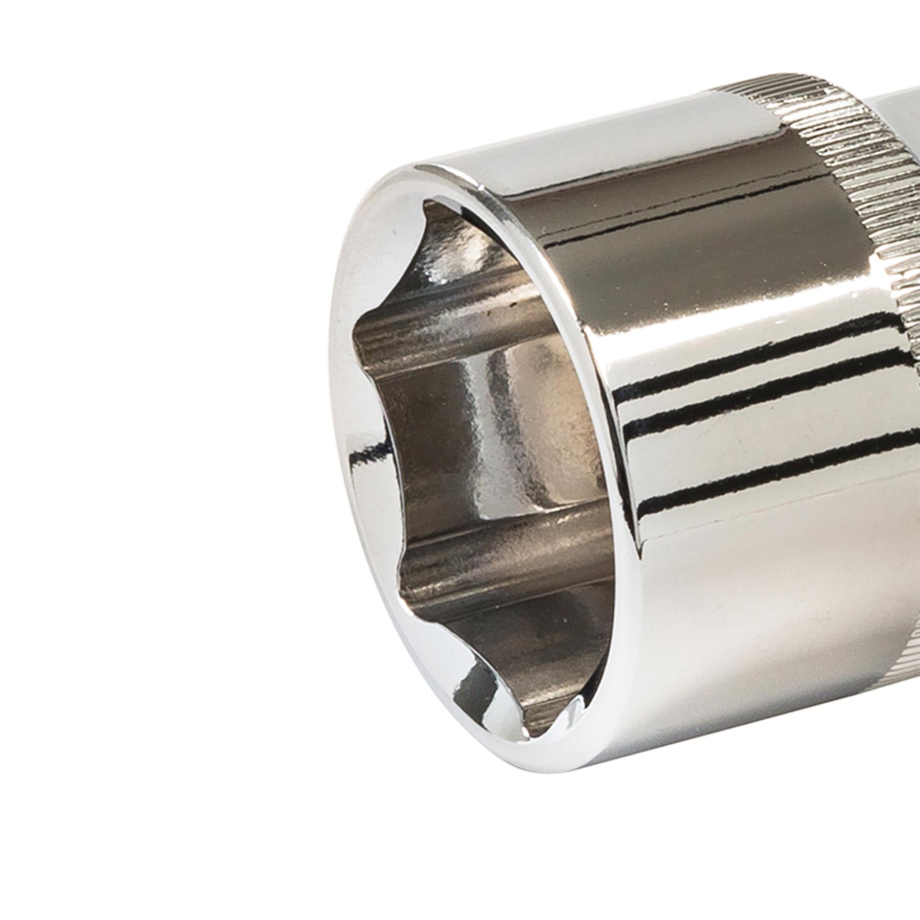 Socket 1/2" Drive Metric Hex Square 27mm Individual Hex Polished Crv Quality