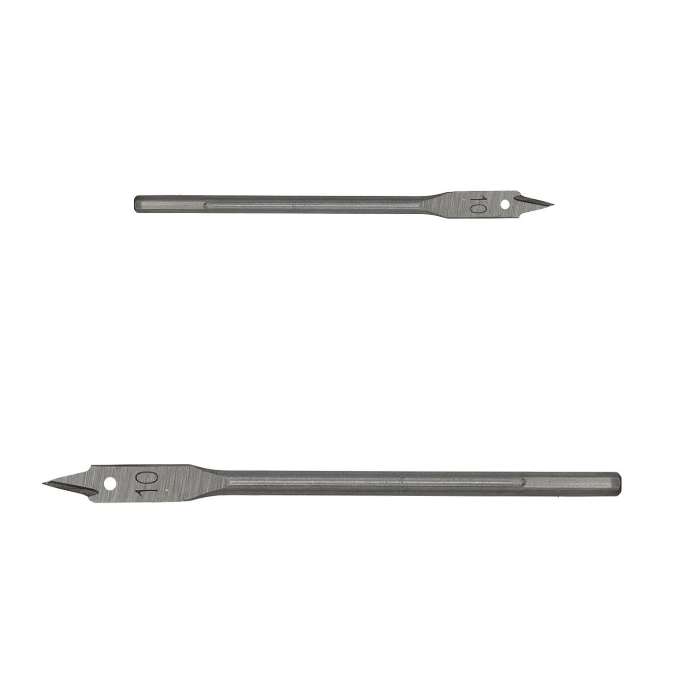 Sealey Flat Wood Bit Ø10mm x 152mm- Hex Shank Fully Hardened