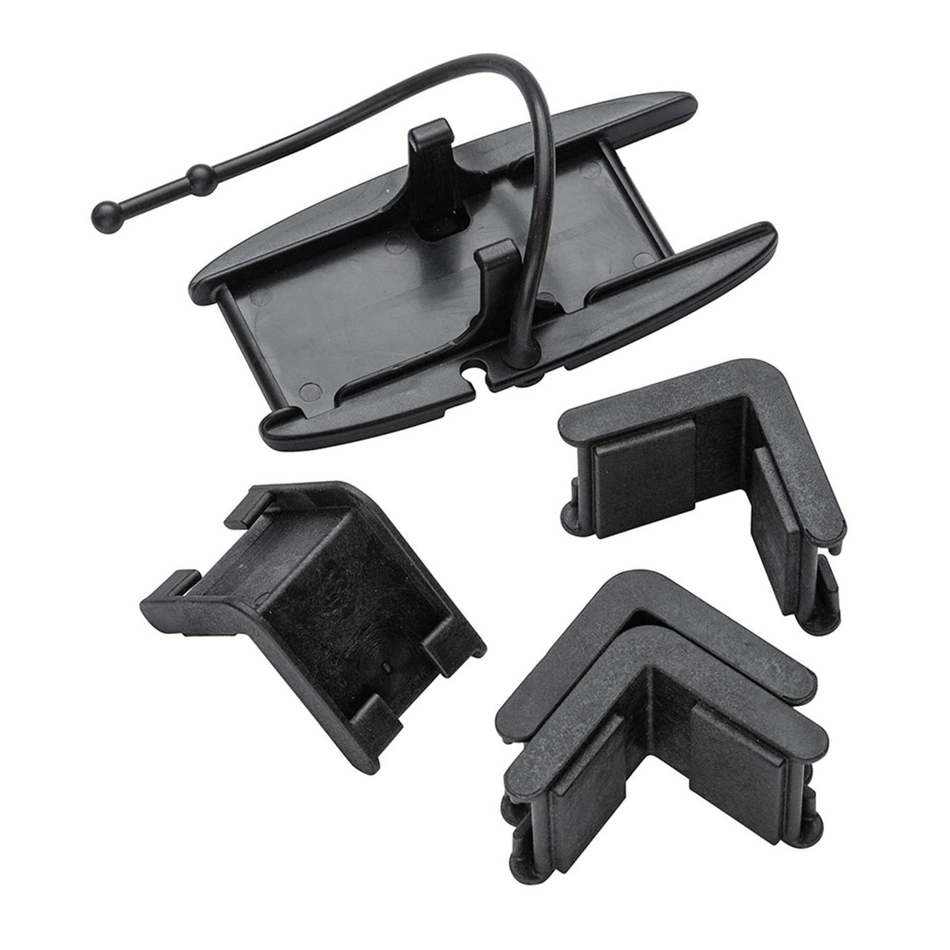 Band Clamp Accessory Kit 5Pc Durable Plastic And Rubber Construction