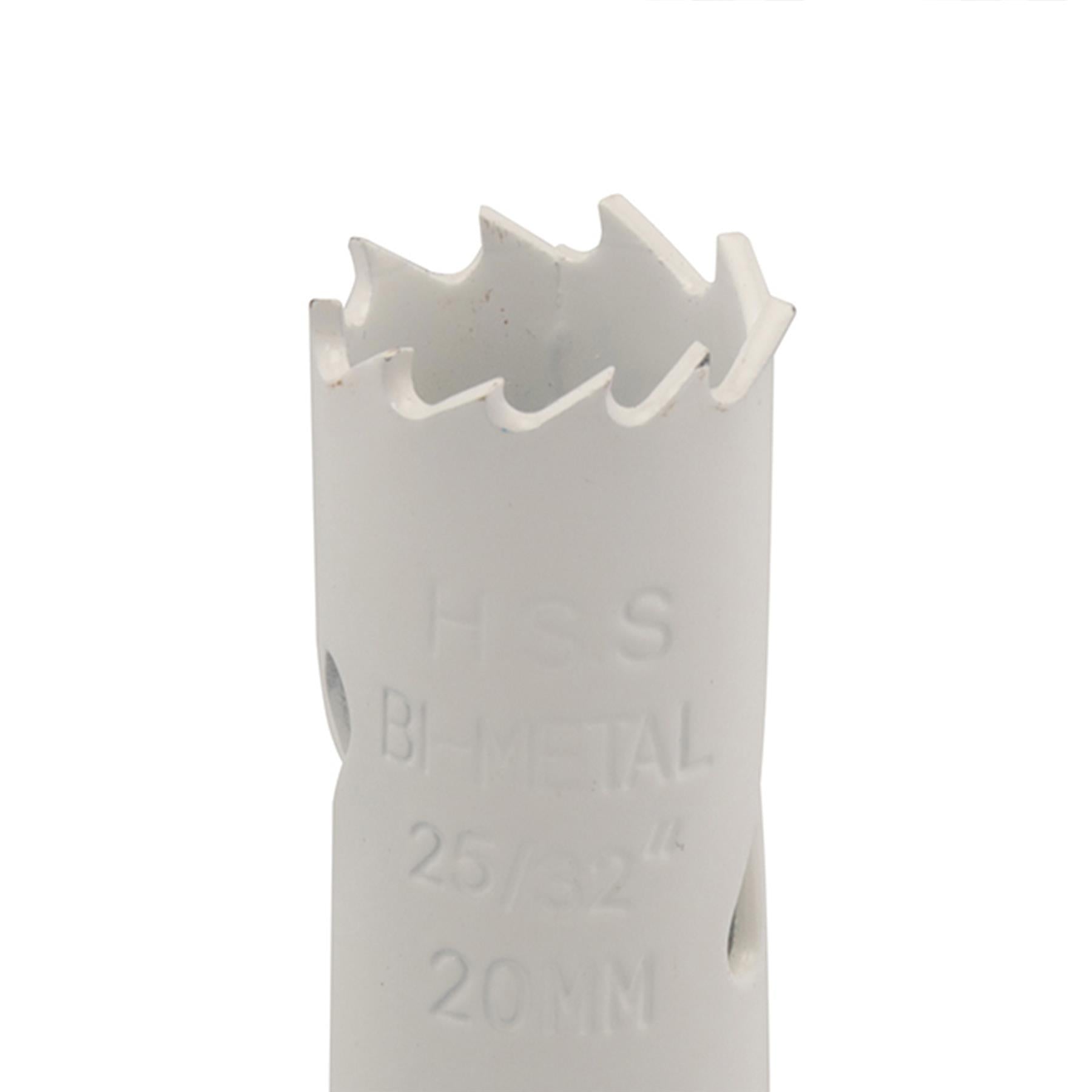 Heavy Duty Bi-Metal Holesaw 20mm Variable Pitch Steel Wood Metal Pvc Fast Clean