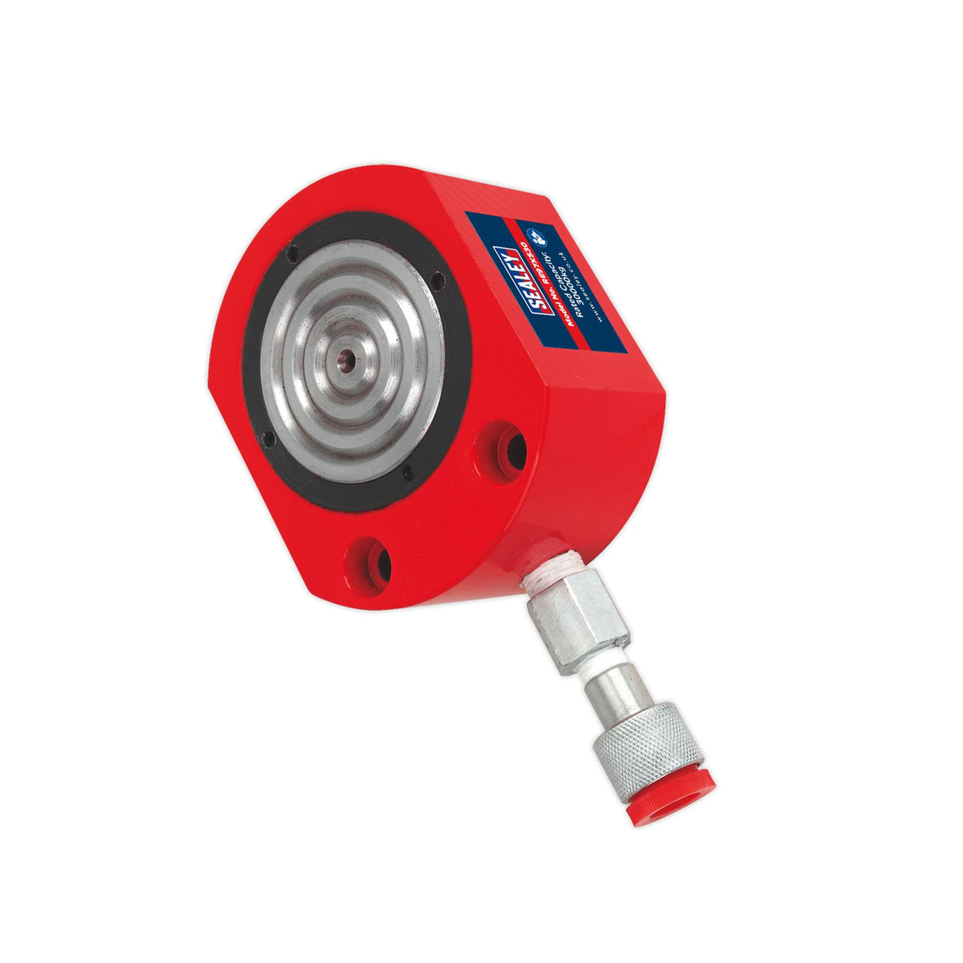 Sealey Push Ram - Short 30tonne Chromed Ram With Polyurethane Seals