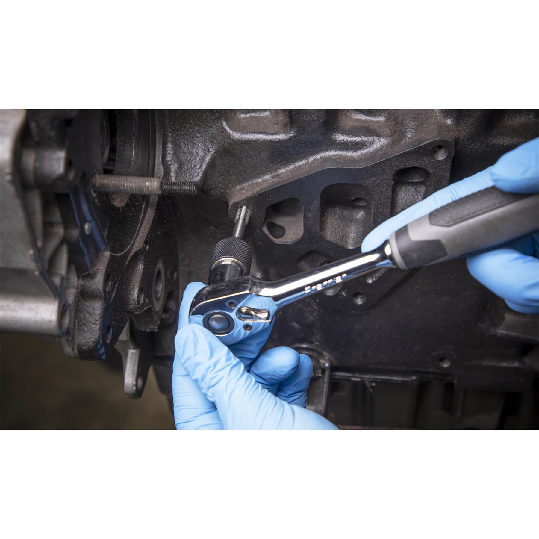 Sealey 2 Piece Adjustable Tap Socket Set