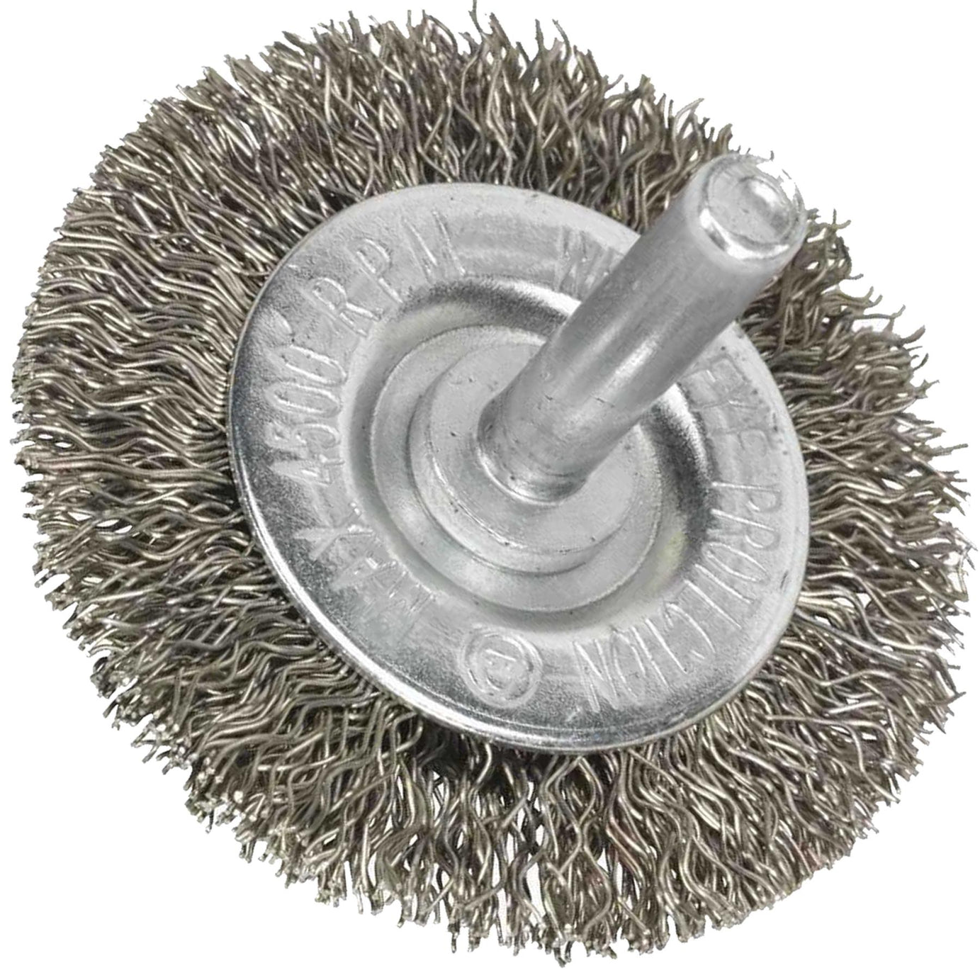 Sealey Flat Wire Brush Stainless Steel 50mm with 6mm Shaft