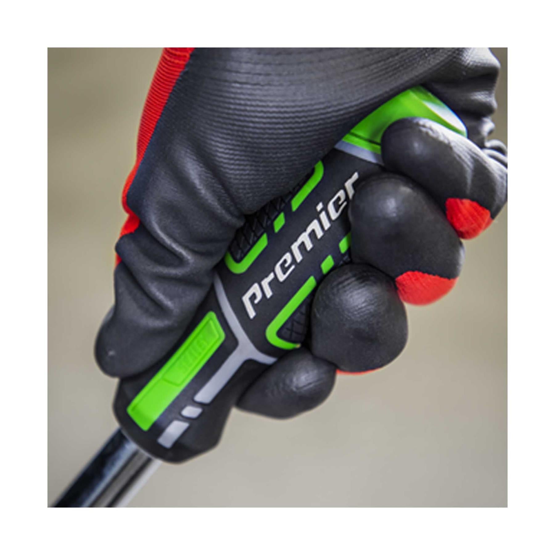 Sealey Breaker Bar 600mm 1/2"Sq Drive - Hi-Vis Green