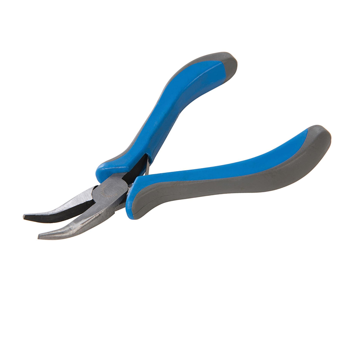 Bent Nose Mini Pliers - 130mm Tempered Carbon Steel Jaws For Accurate Work