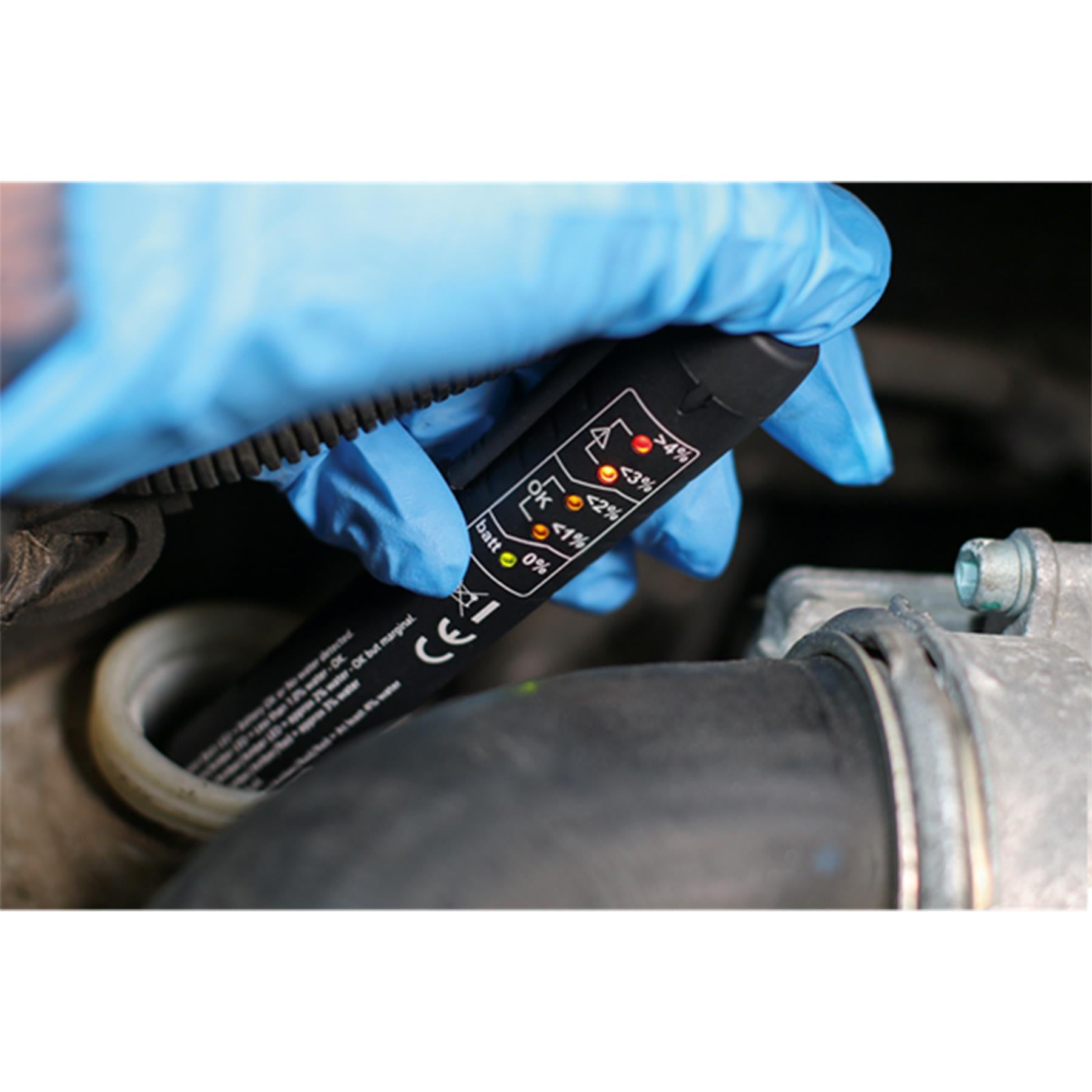 Sealey Pocket Brake Fluid Tester Moisture Water Content Check Compact Test Tool