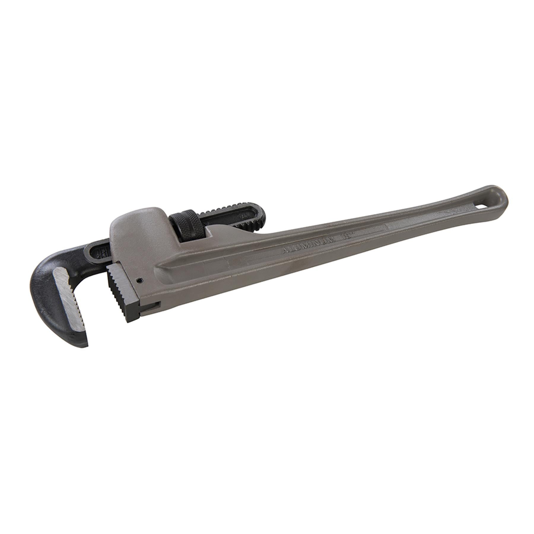 Aluminium Pipe Wrench Corossion Resistant With Rippled Powder Coating 450mm/18"