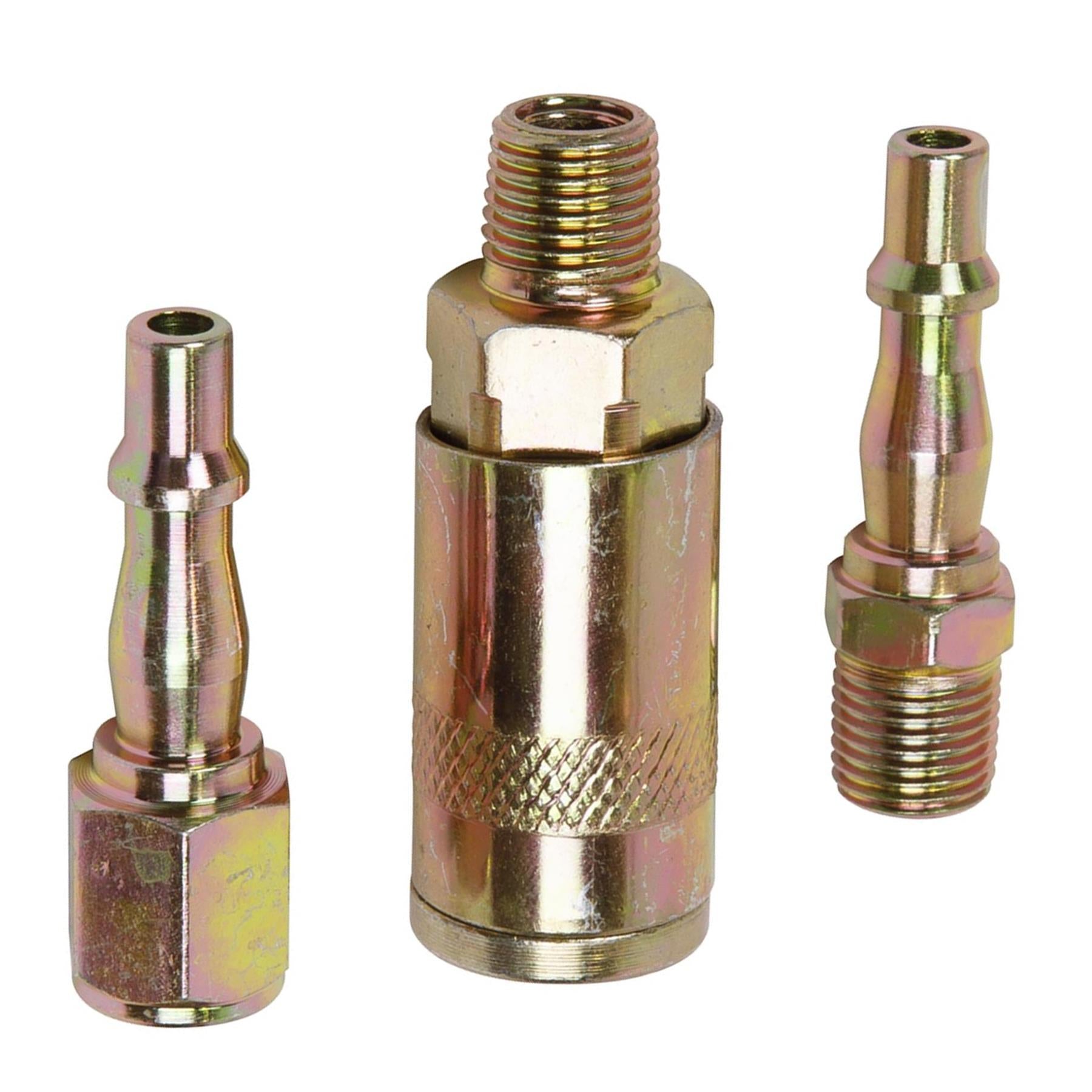 Sealey 1/4"BSP Air Tool Male/Female Quick Change Fittings/Coupling Kit ACX60