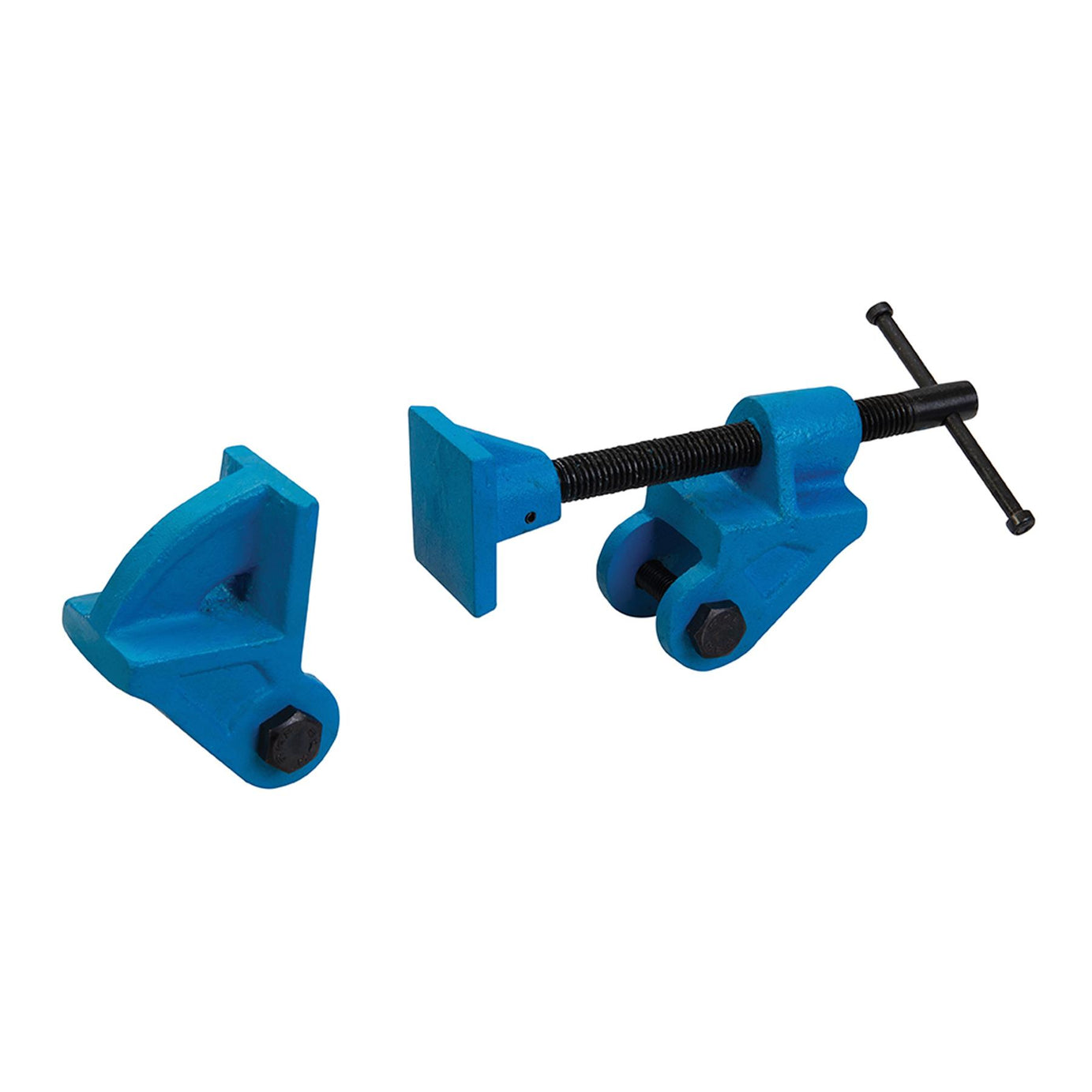 Cramp Head Set 40mm Jaw Adjustable Clamping Vice Saw Utilises 25mm Battens