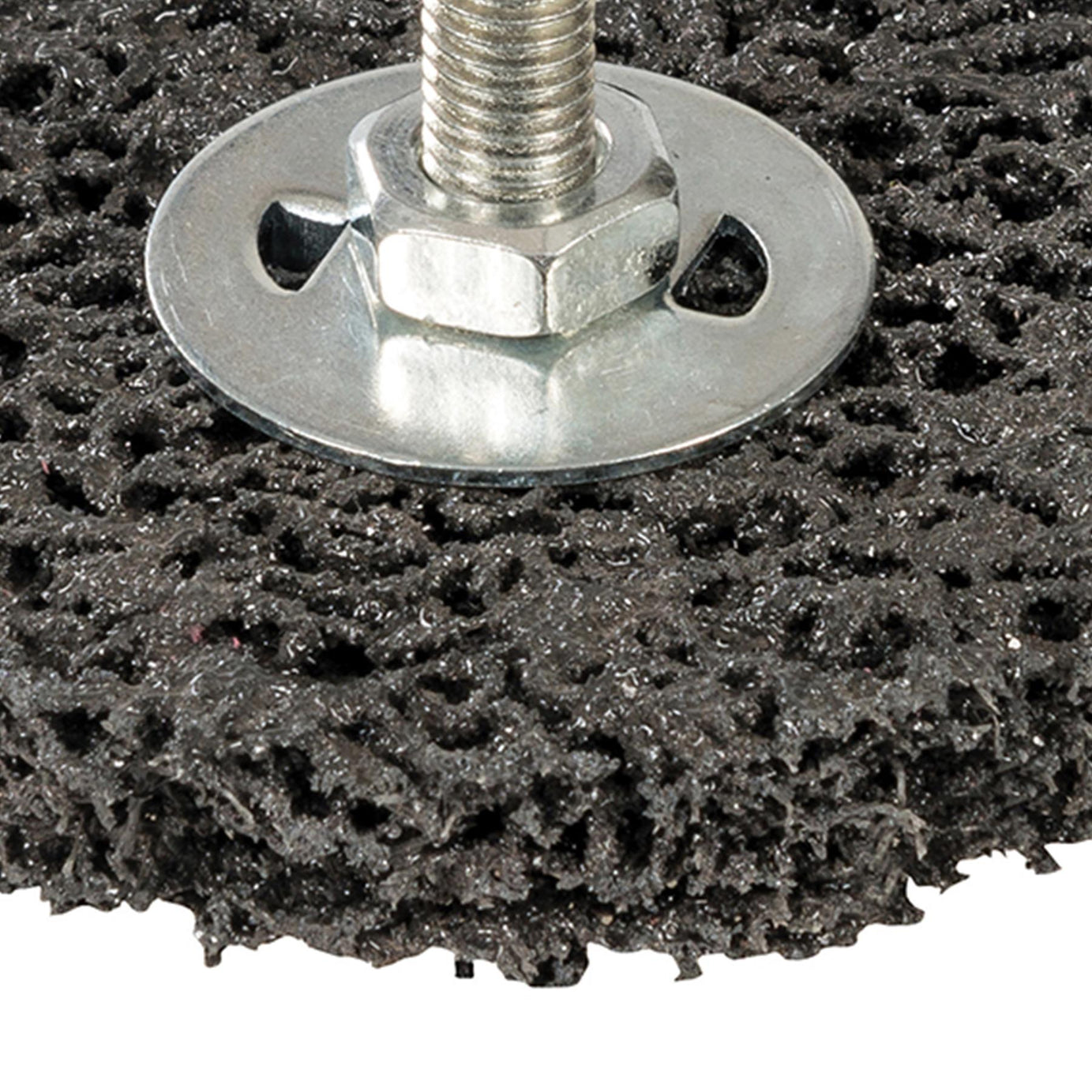 Polycarbide Abrasive Wheel 75mm Silicon Carbide-Coated Nylon Mesh & Alloy Arbor