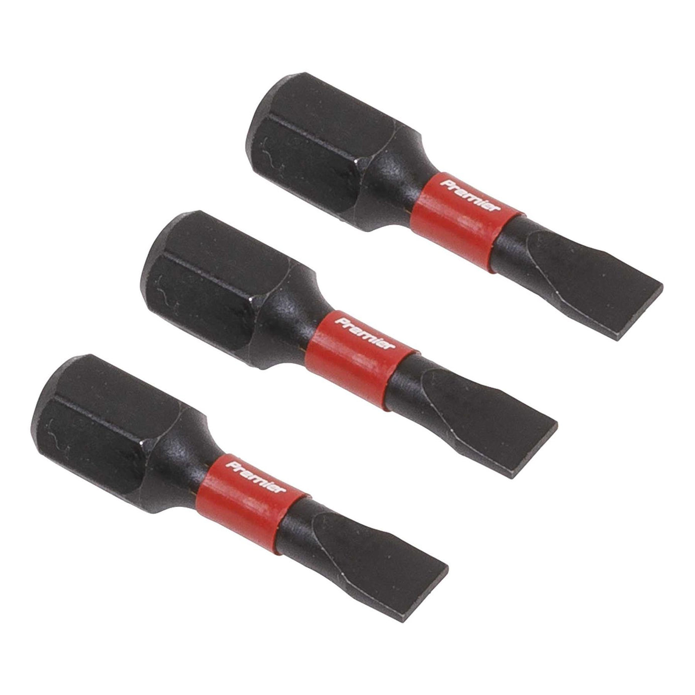 Slotted 4.5mm Impact Power Tool Bits 25mm - 3pc