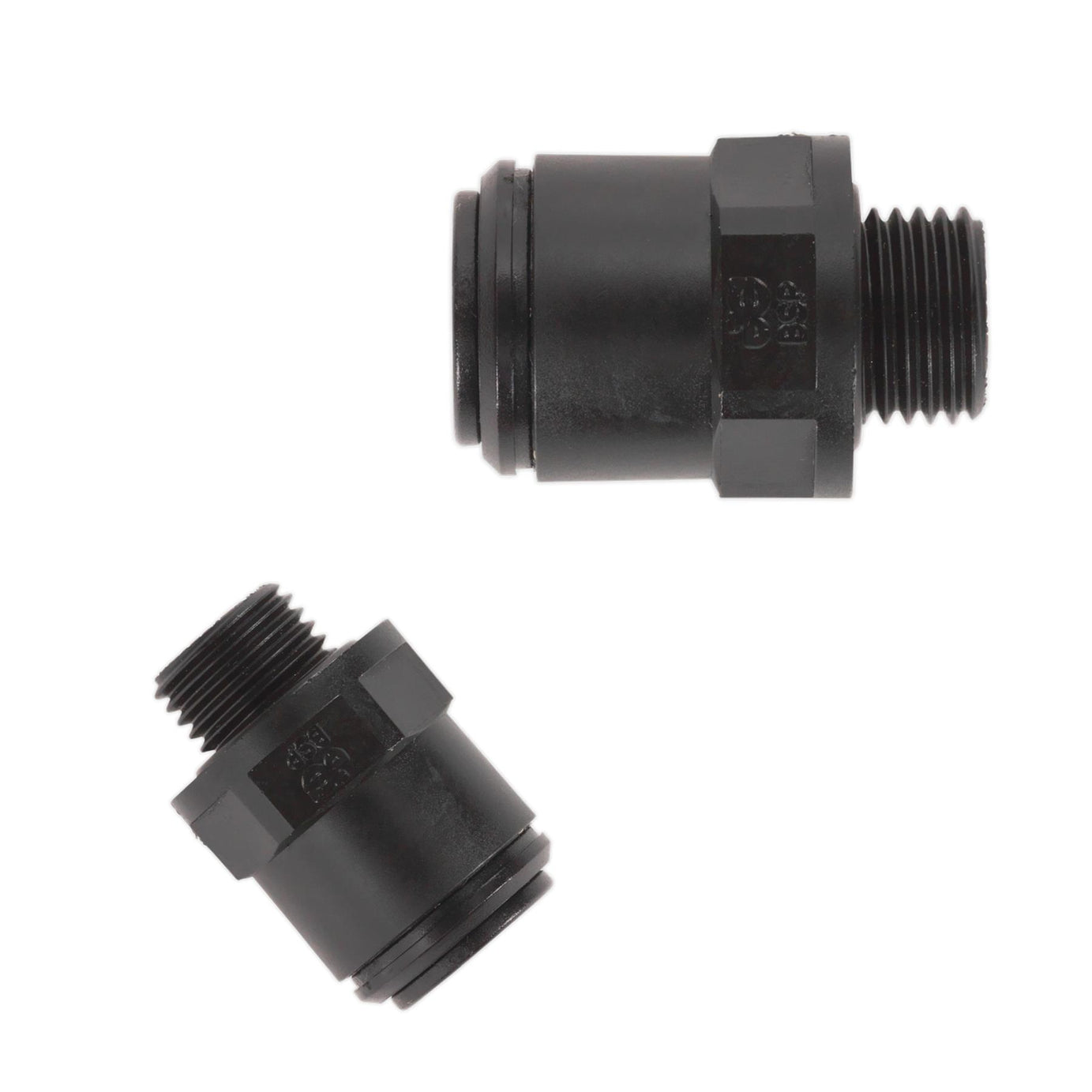 Sealey Straight Adaptor 6mm x 1/4"BSP Pk of 5 (Speedfit-PM010612E)