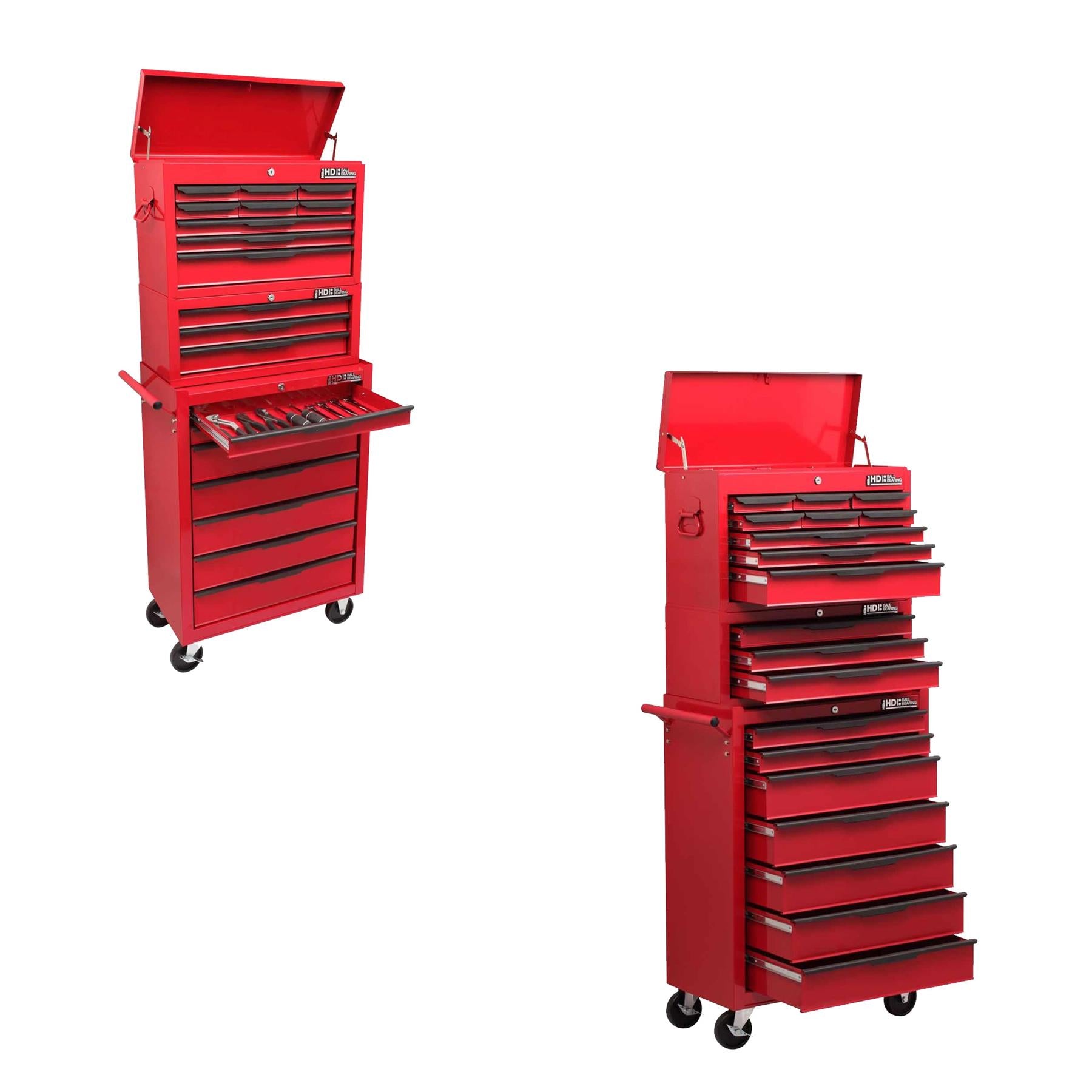 Heavy-Duty 19 Drawer Combination Unit
