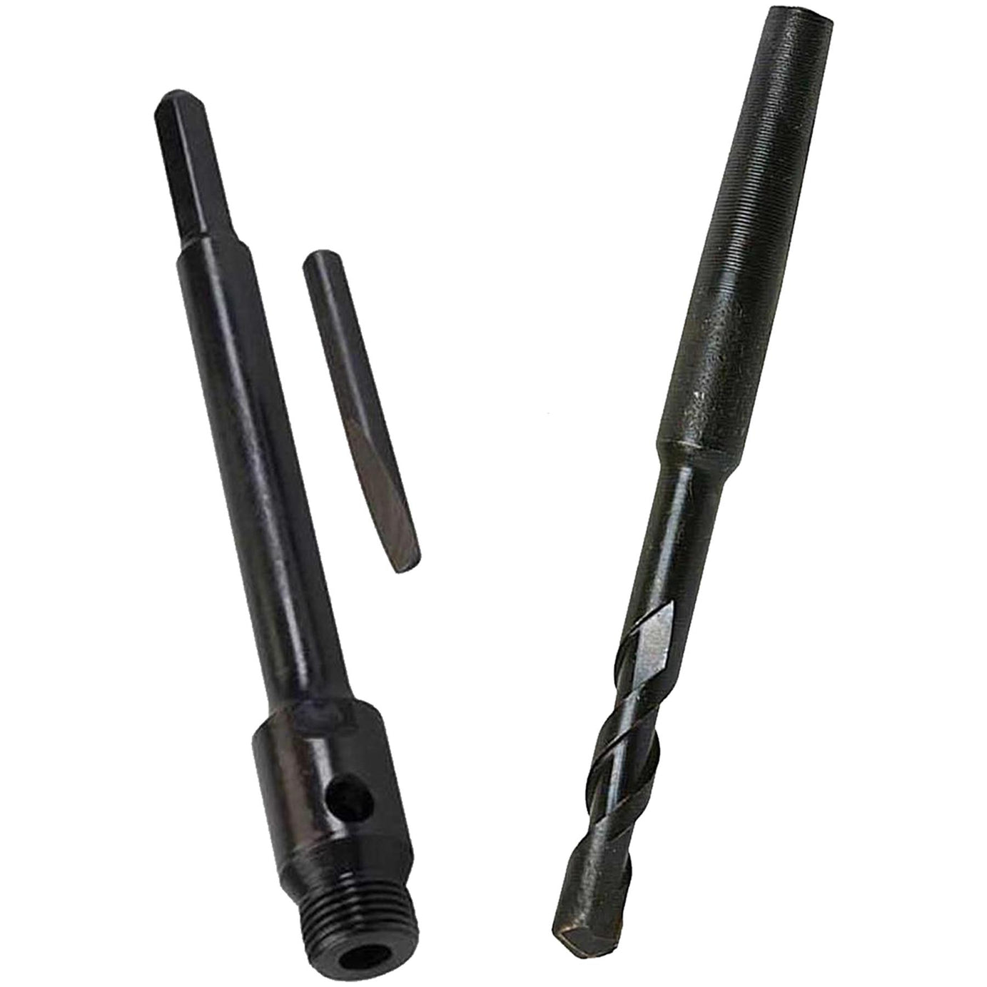 TCT Core Drill Bit 100mm Hole Saw Masonry Stone Brick Hex 200mm Extensions Pilot